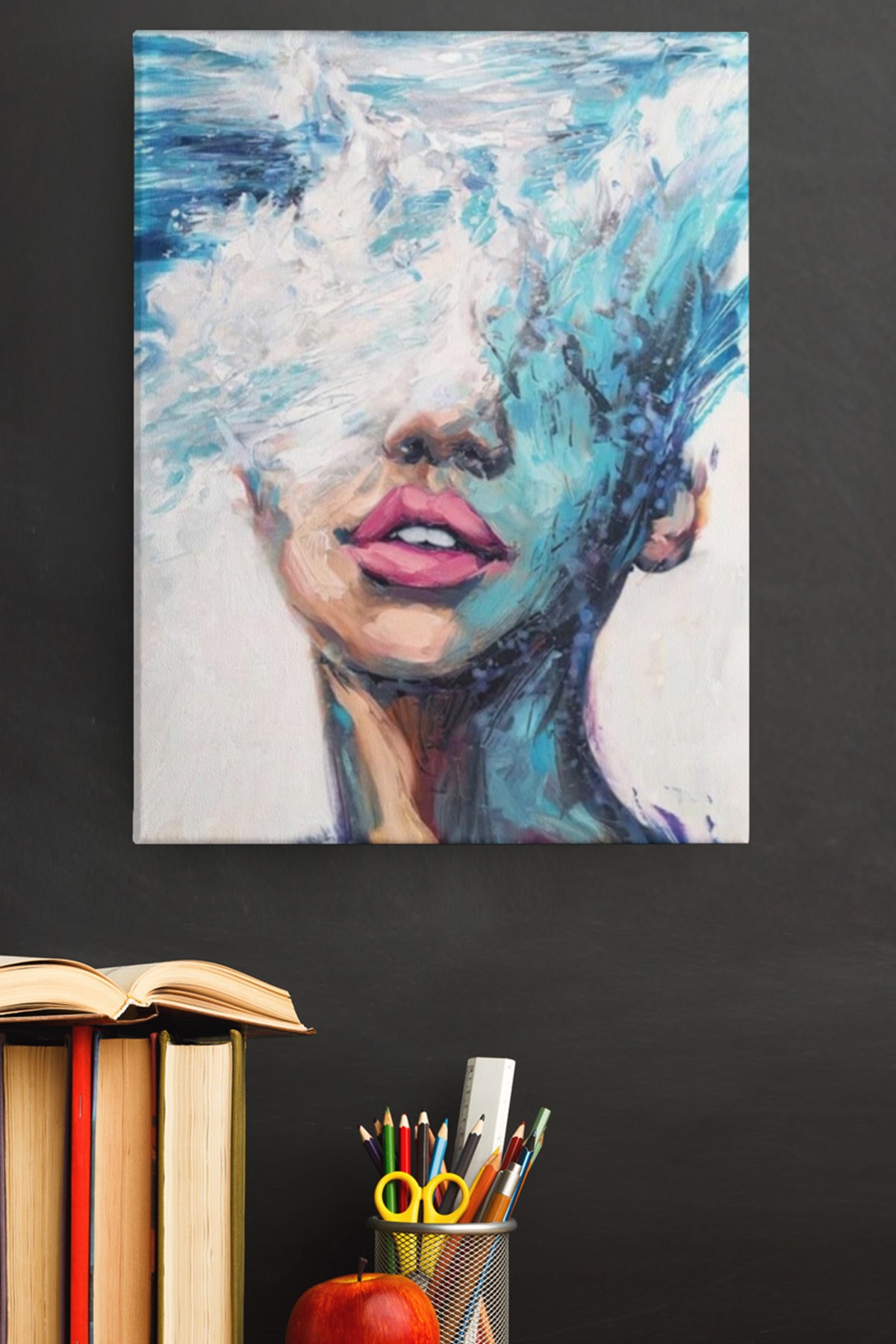 Sayılarla Boyama Seti Kasnaklı Düşler Ve Kadın