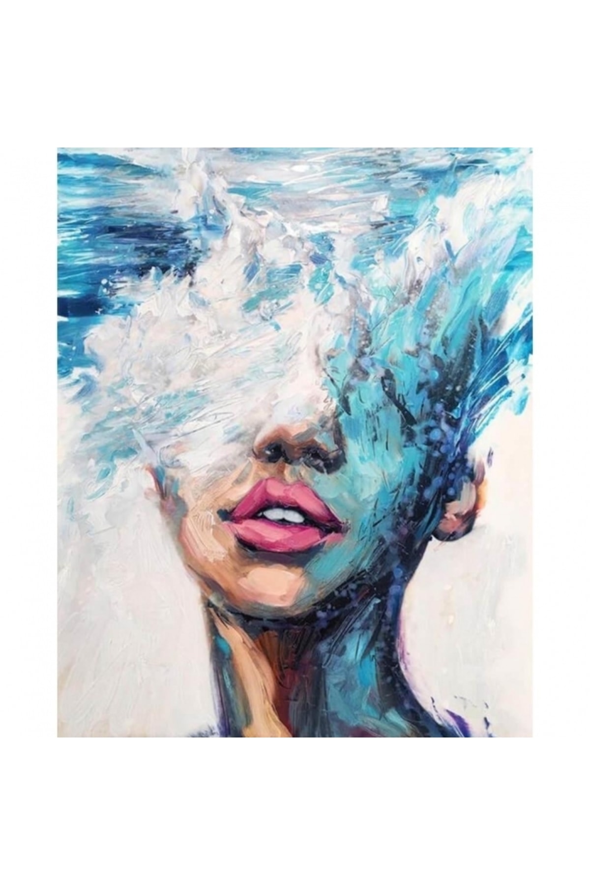 Sayılarla Boyama Seti Kasnaklı Düşler Ve Kadın - Görsel 2