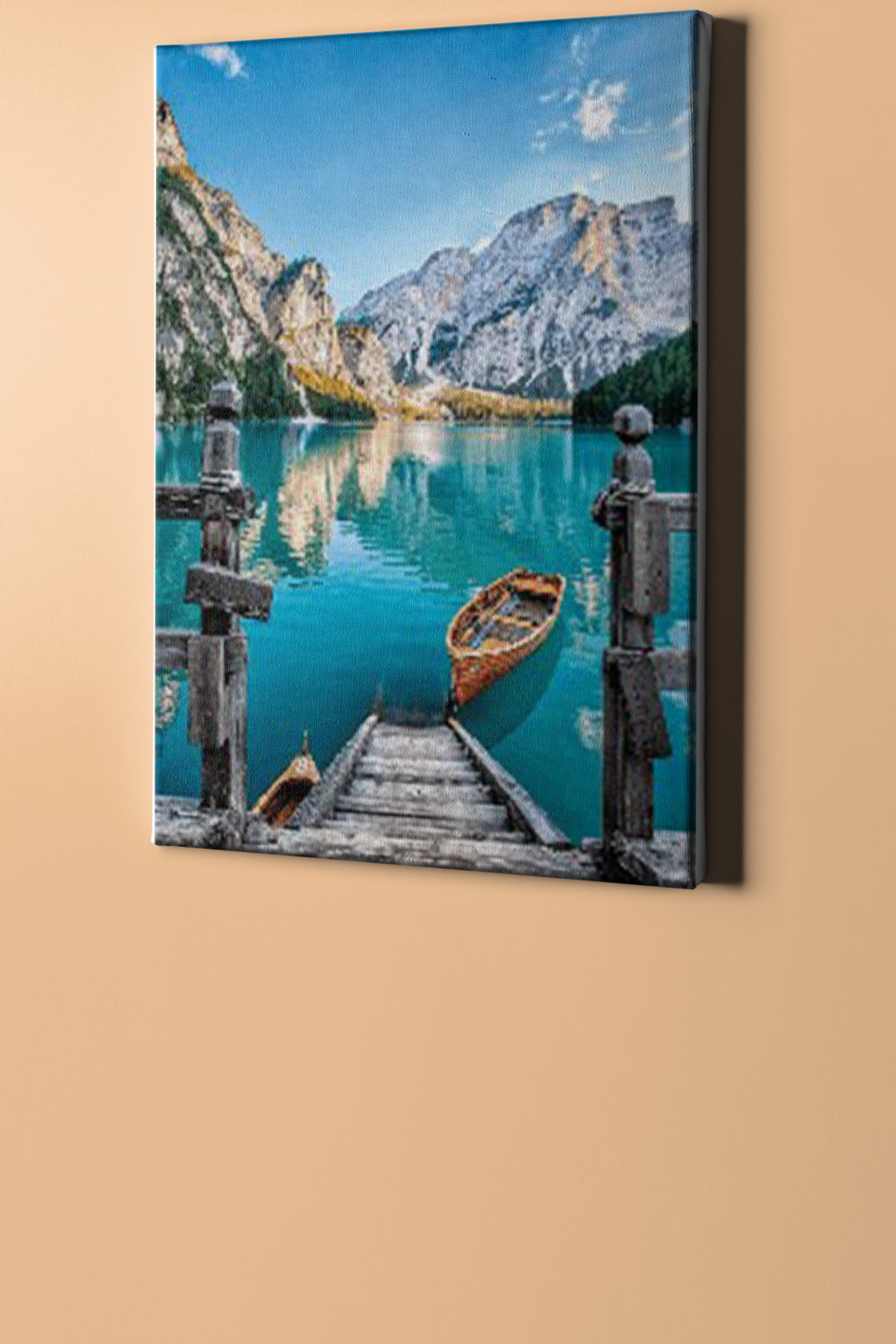 Sayılarla Boyama Seti Kasnaklı Göl Kenarı - Görsel 2