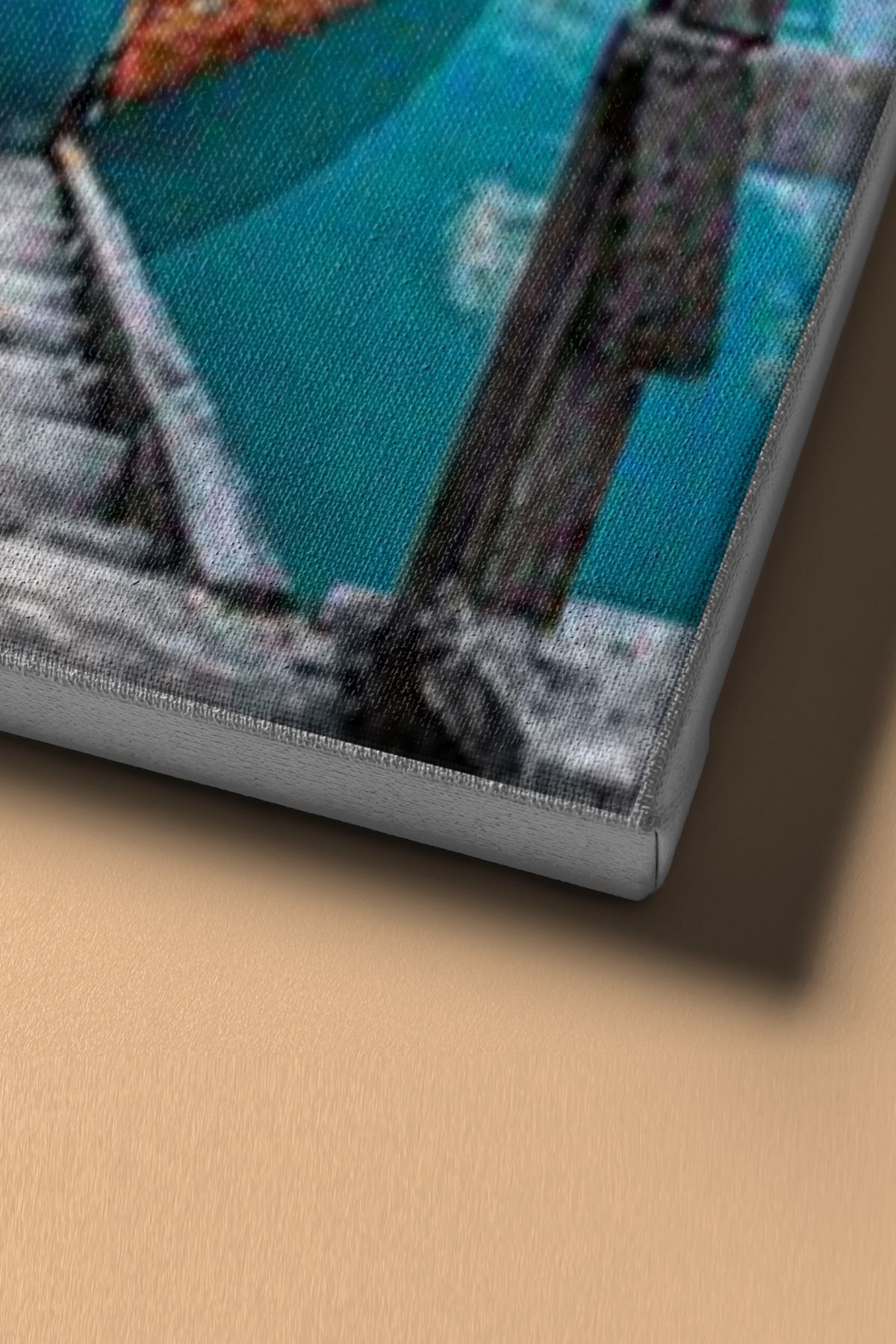 Sayılarla Boyama Seti Kasnaklı Göl Kenarı - Görsel 4