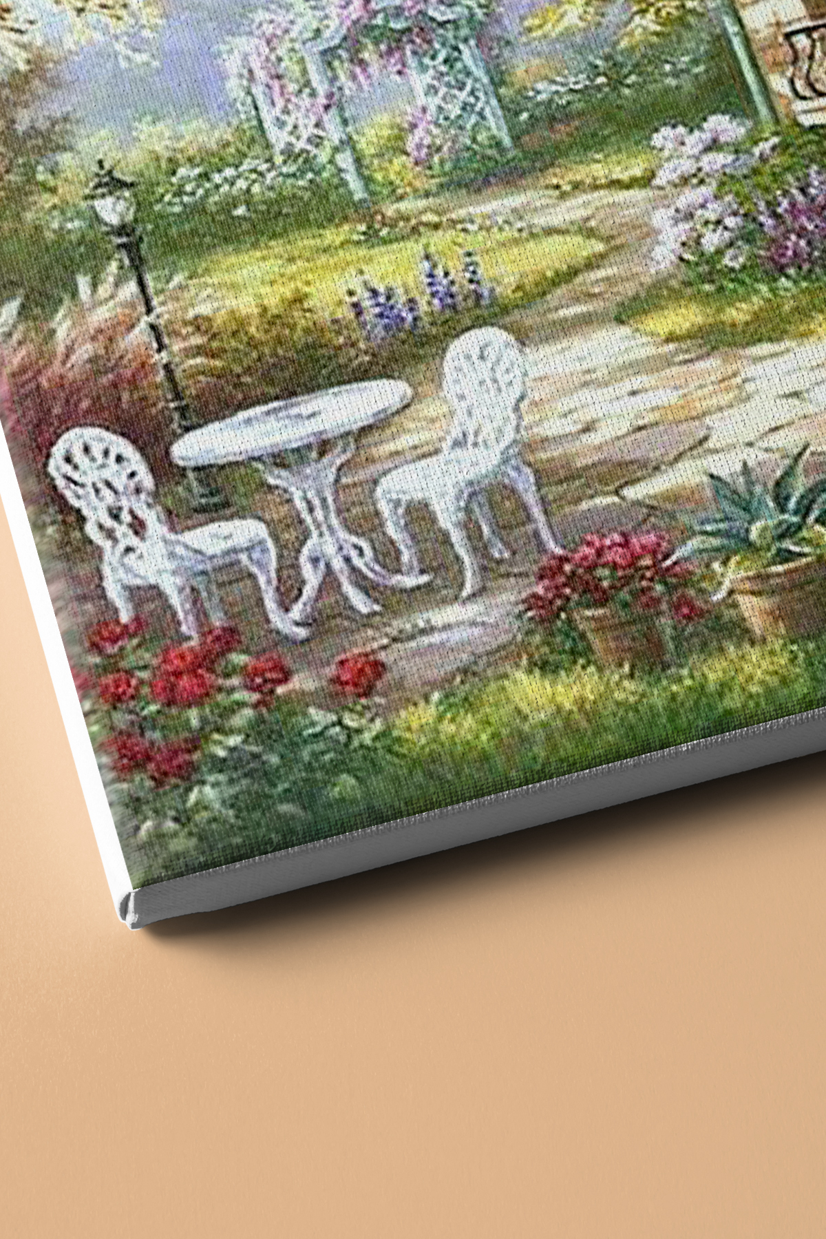 Sayılarla Boyama Seti Kasnaklı Arka Bahçe - Görsel 3