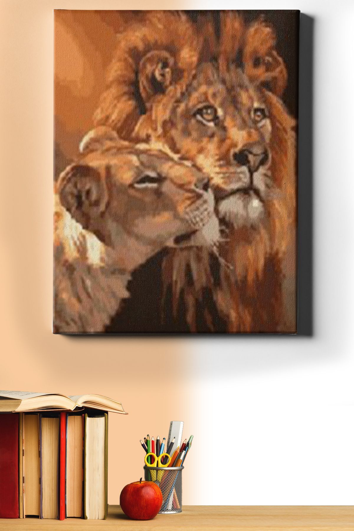 Sayılarla Boyama Seti Kasnaklı Kralın Aşkı