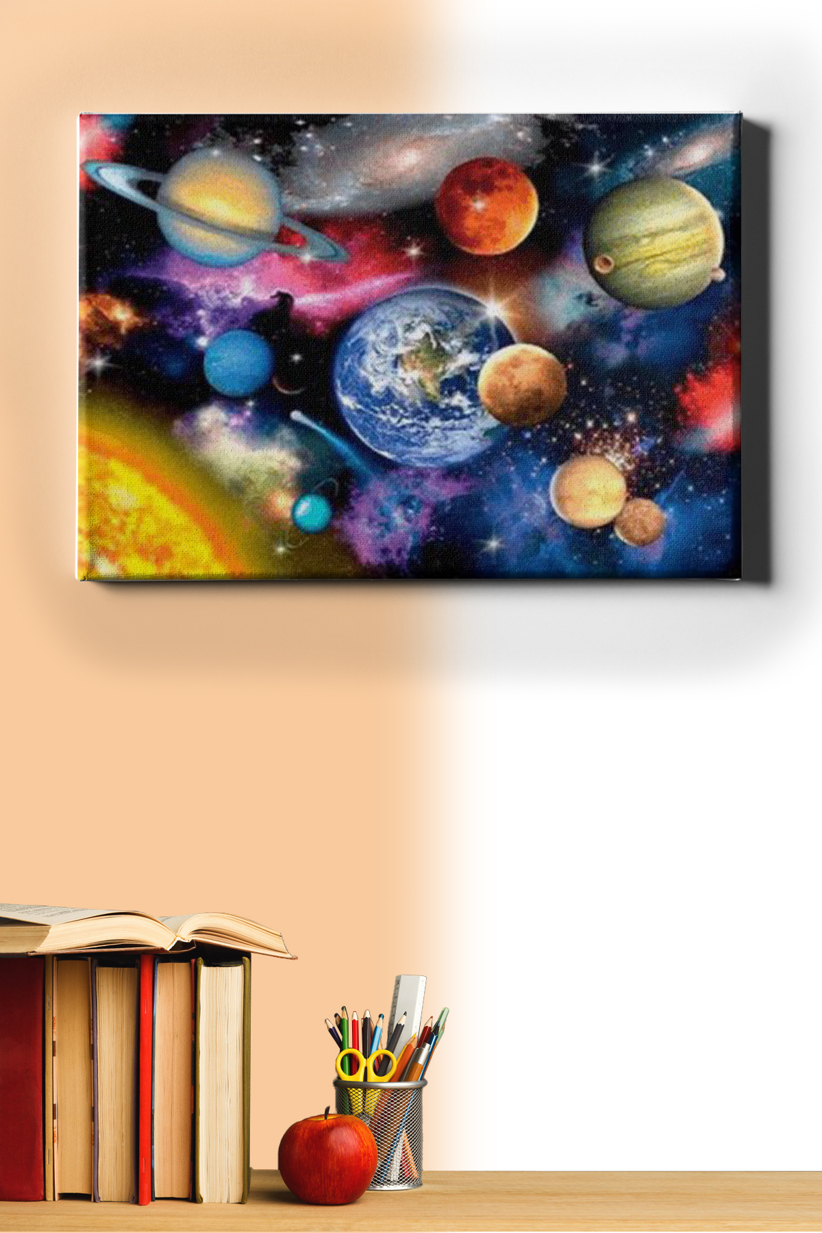 Sayılarla Boyama Seti Kasnaklı Galaksi