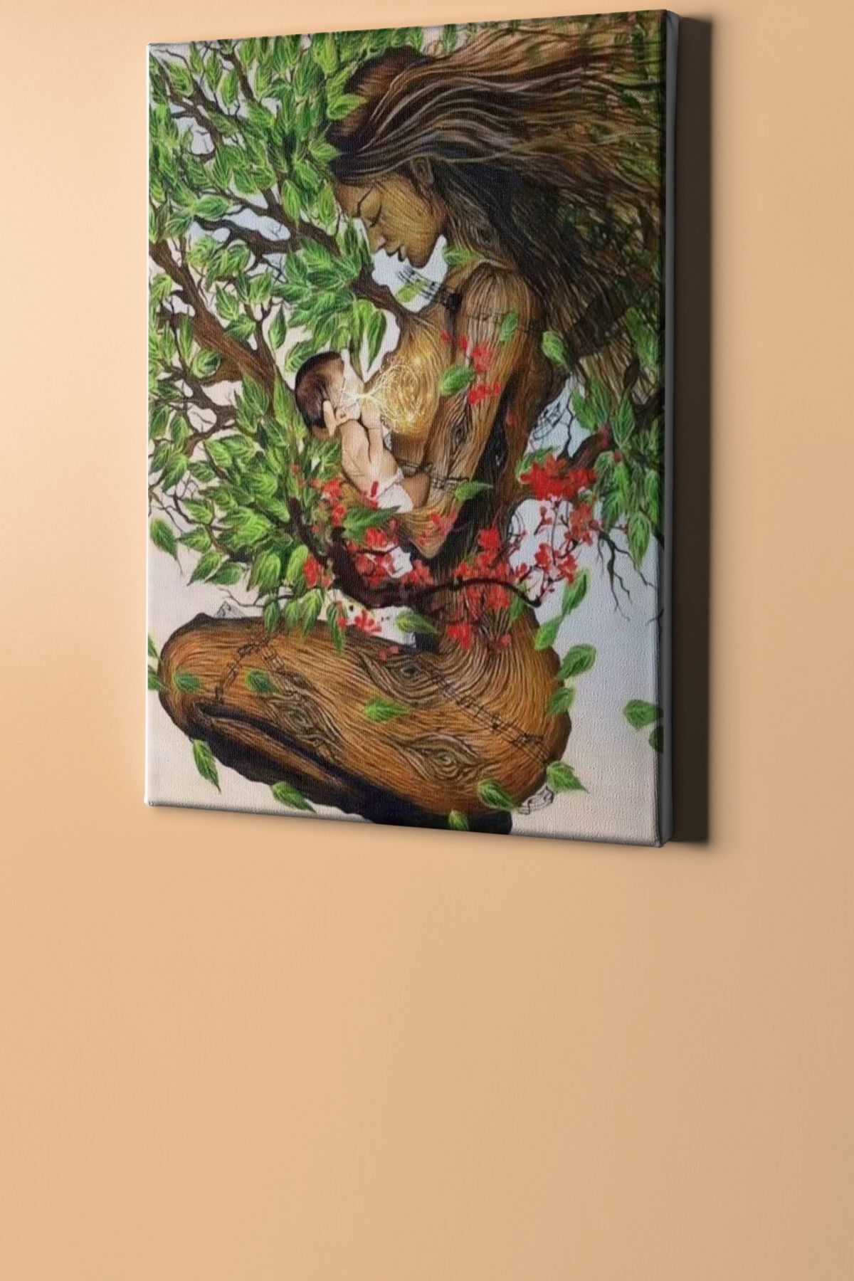 Sayılarla Boyama Seti Kasnaklı Anne Ve Bebek - Görsel 2