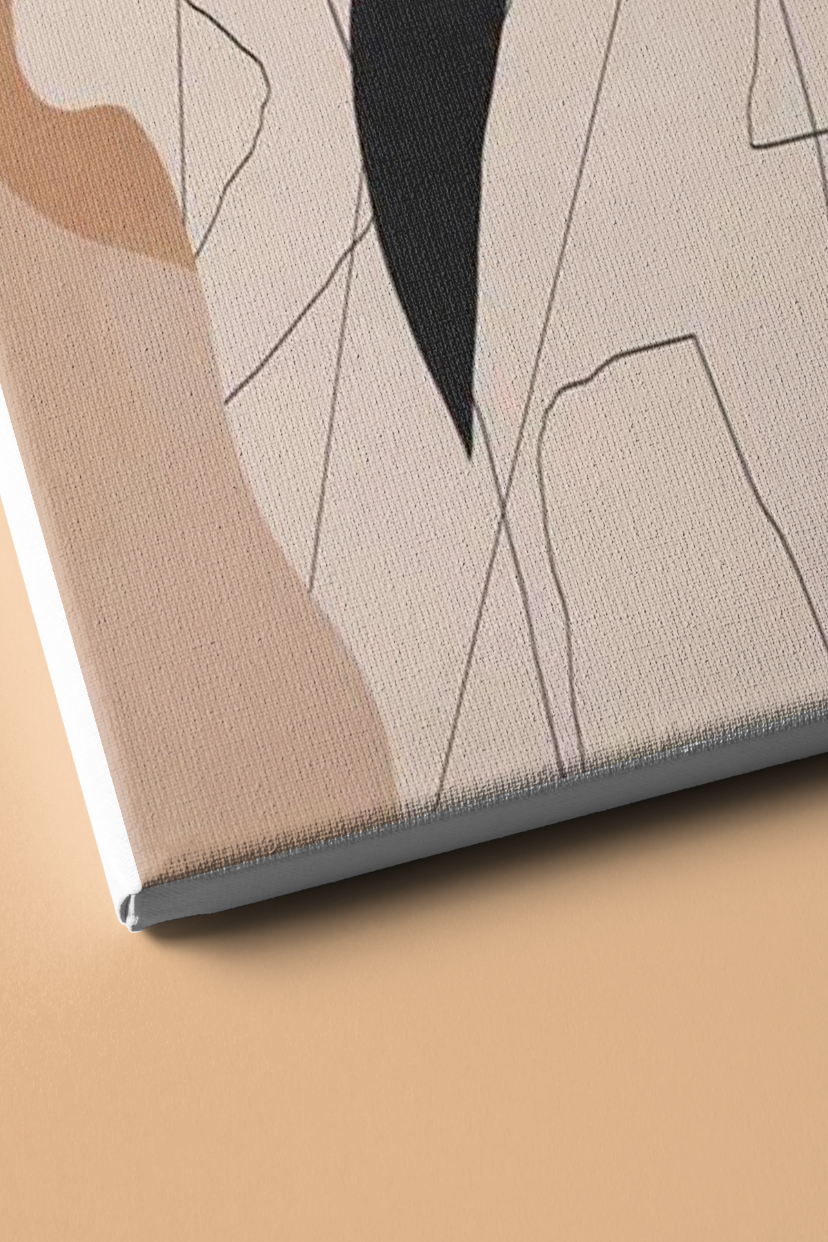 Kadının Esareti Sayılarla Boyama Seti Kasnaklı - Görsel 3