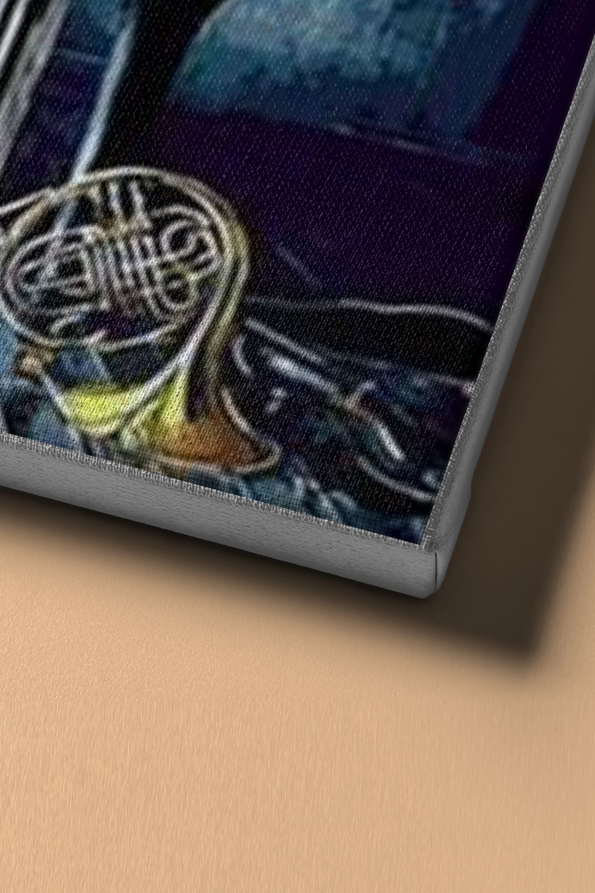 Müzik Ve Kadın Sayılarla Boyama Seti Kasnaklı - Görsel 4