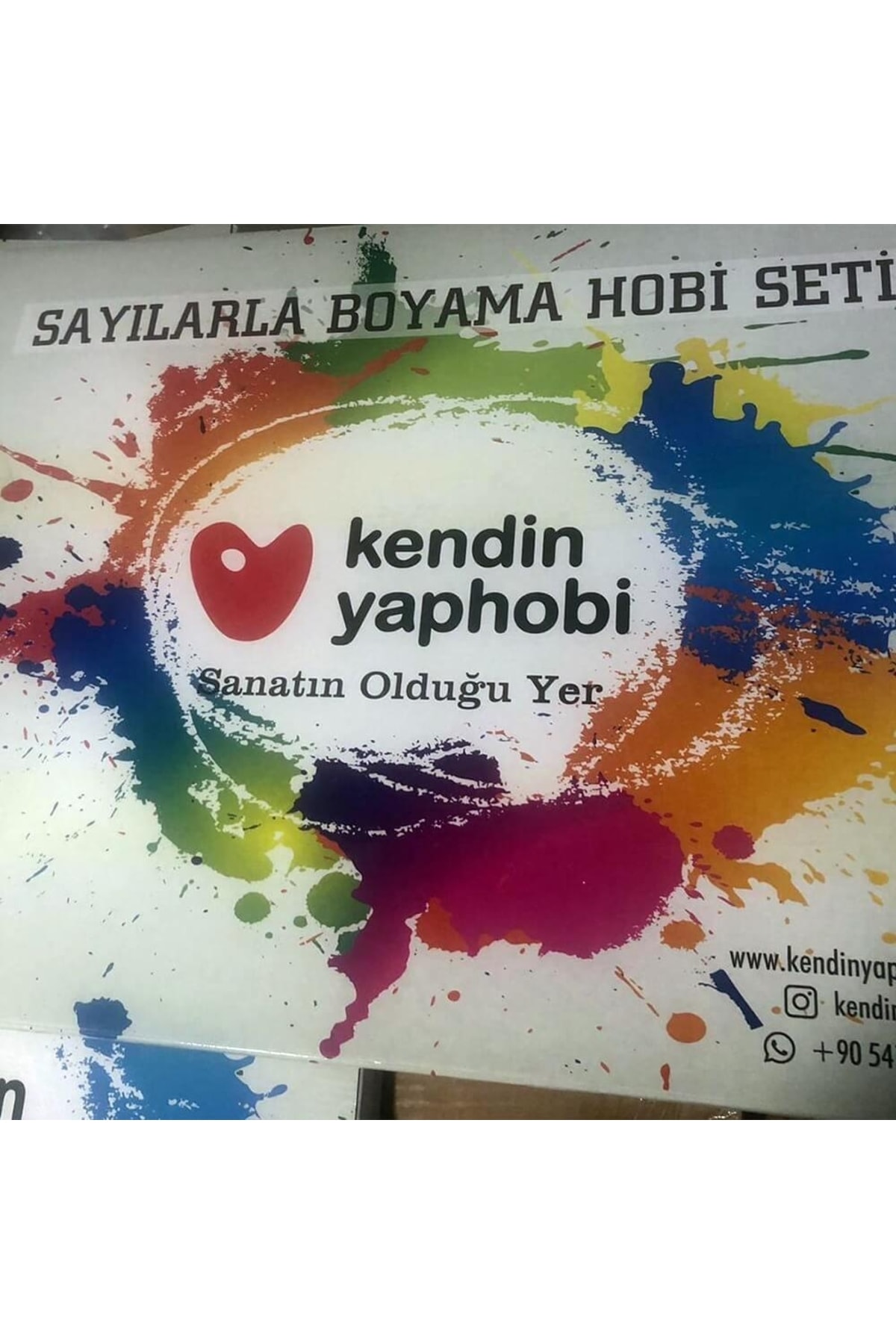 Joker 2 Sayılarla Boyama Seti Kasnaklı - Görsel 5