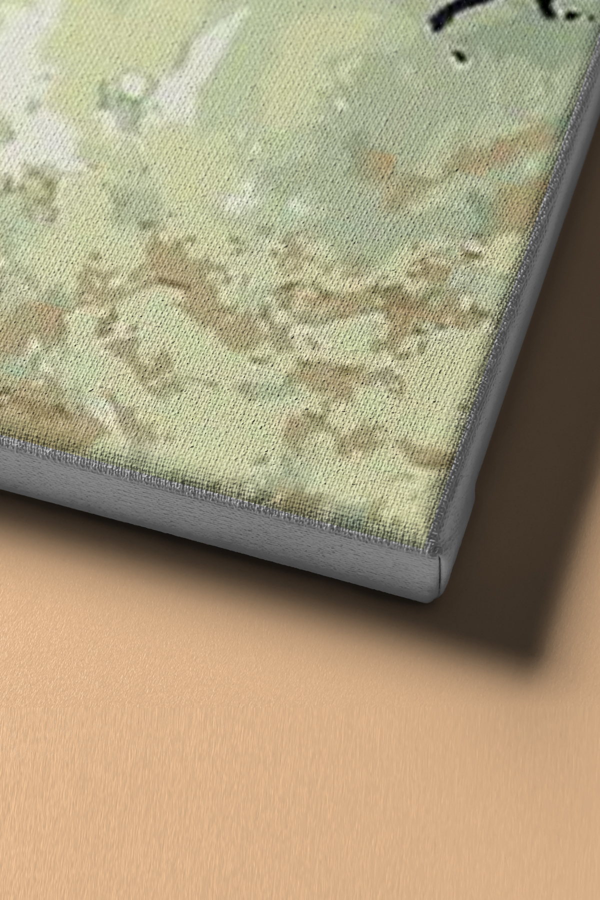 Yeşil Balerin Sayılarla Boyama Seti Kasnaklı - Görsel 4