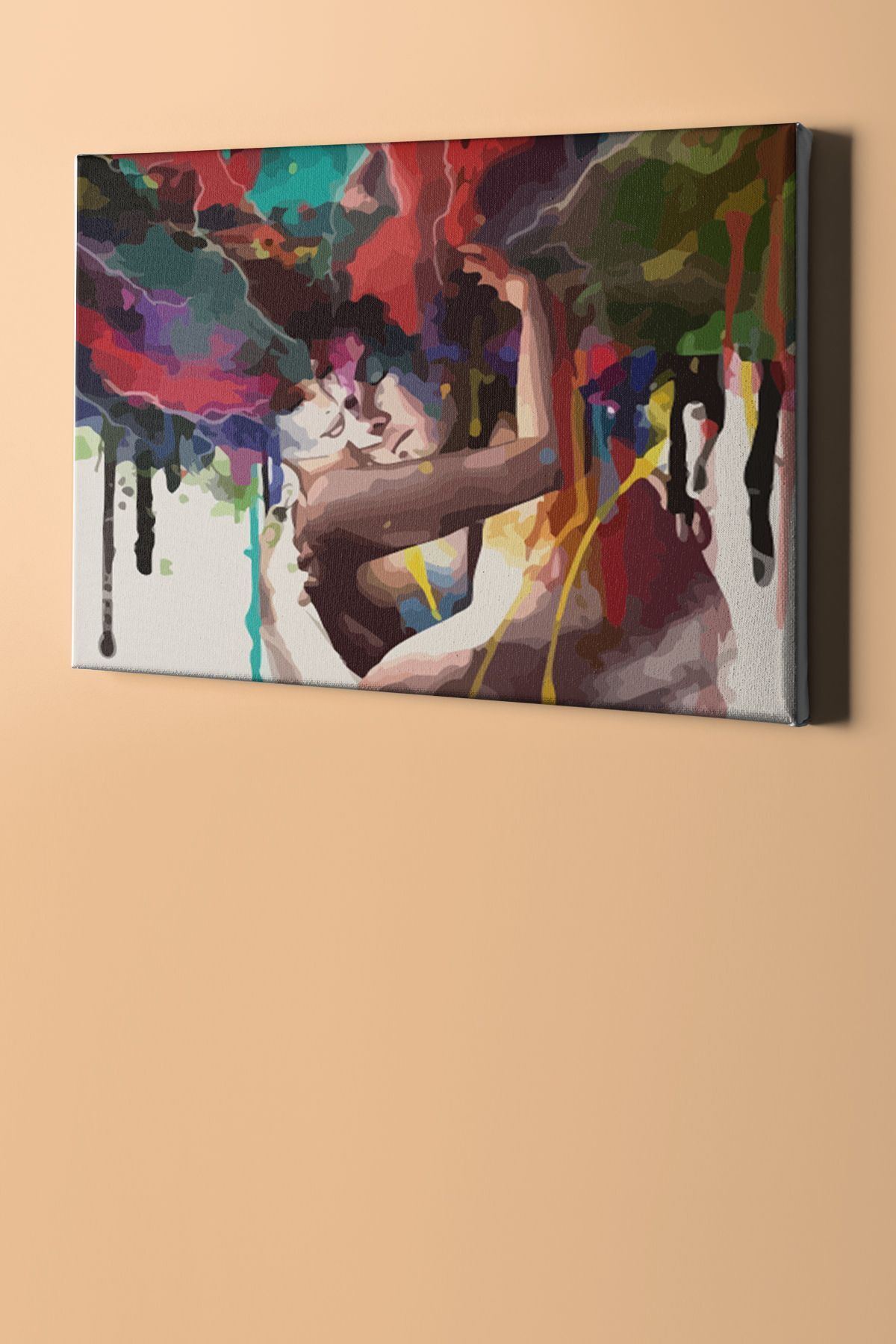 Renkli Anlar Sayılarla Boyama Seti Kasnaklı - Görsel 2