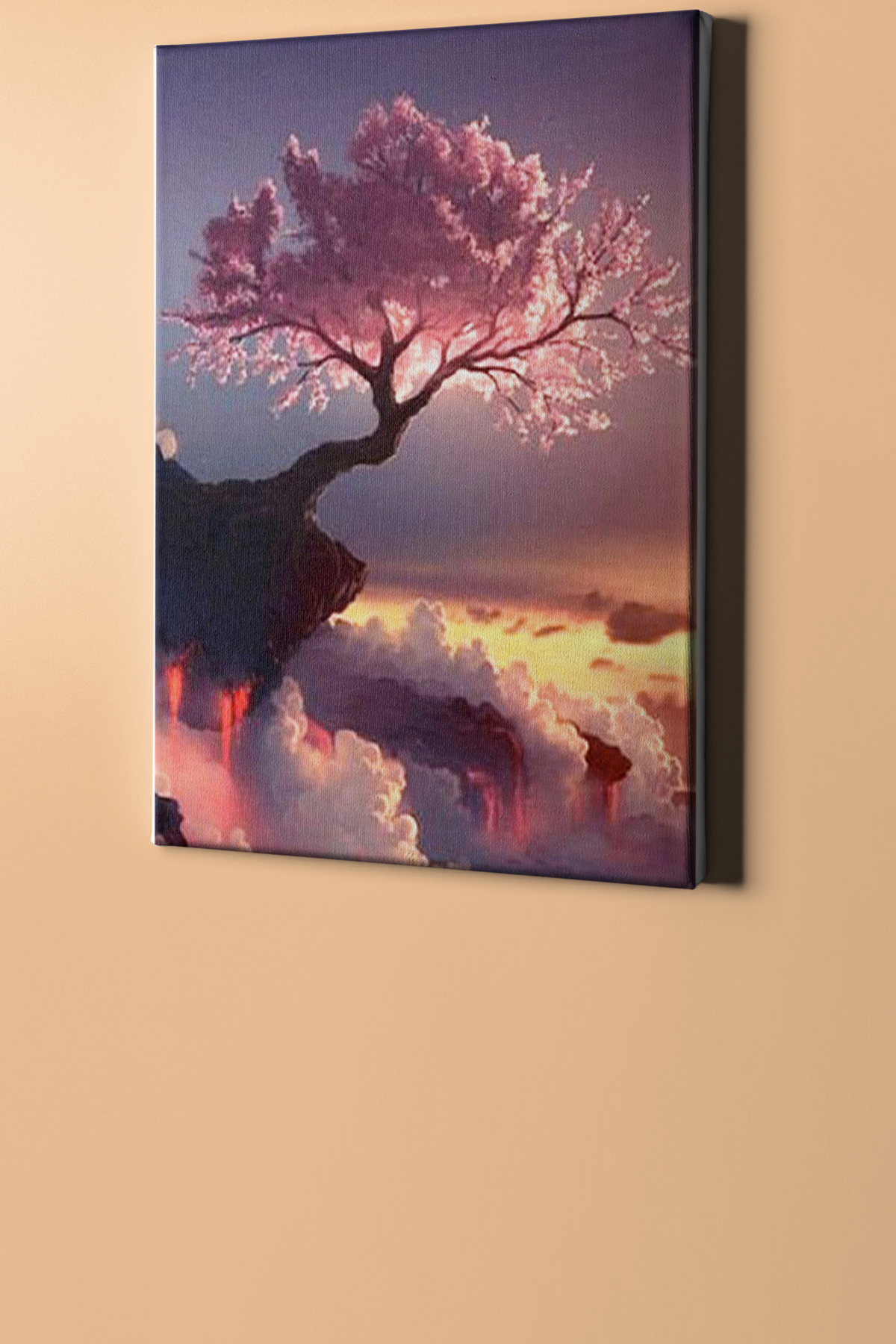 Baharın Gelişi Sayılarla Boyama Seti Kasnaklı - Görsel 2