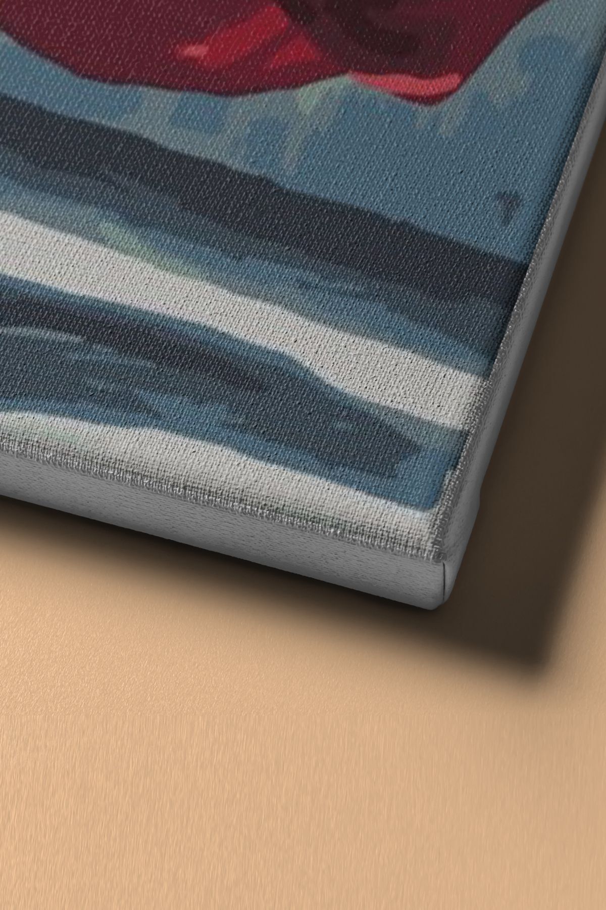 Kırmızı Dans Sayılarla Boyama Seti Kasnaklı - Görsel 4