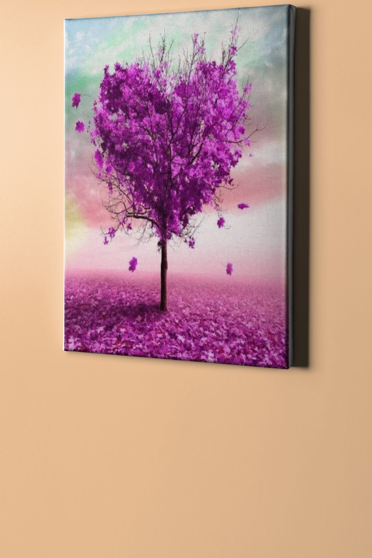 Aşk Ağacı Sayılarla Boyama Seti Kasnaklı - Görsel 2