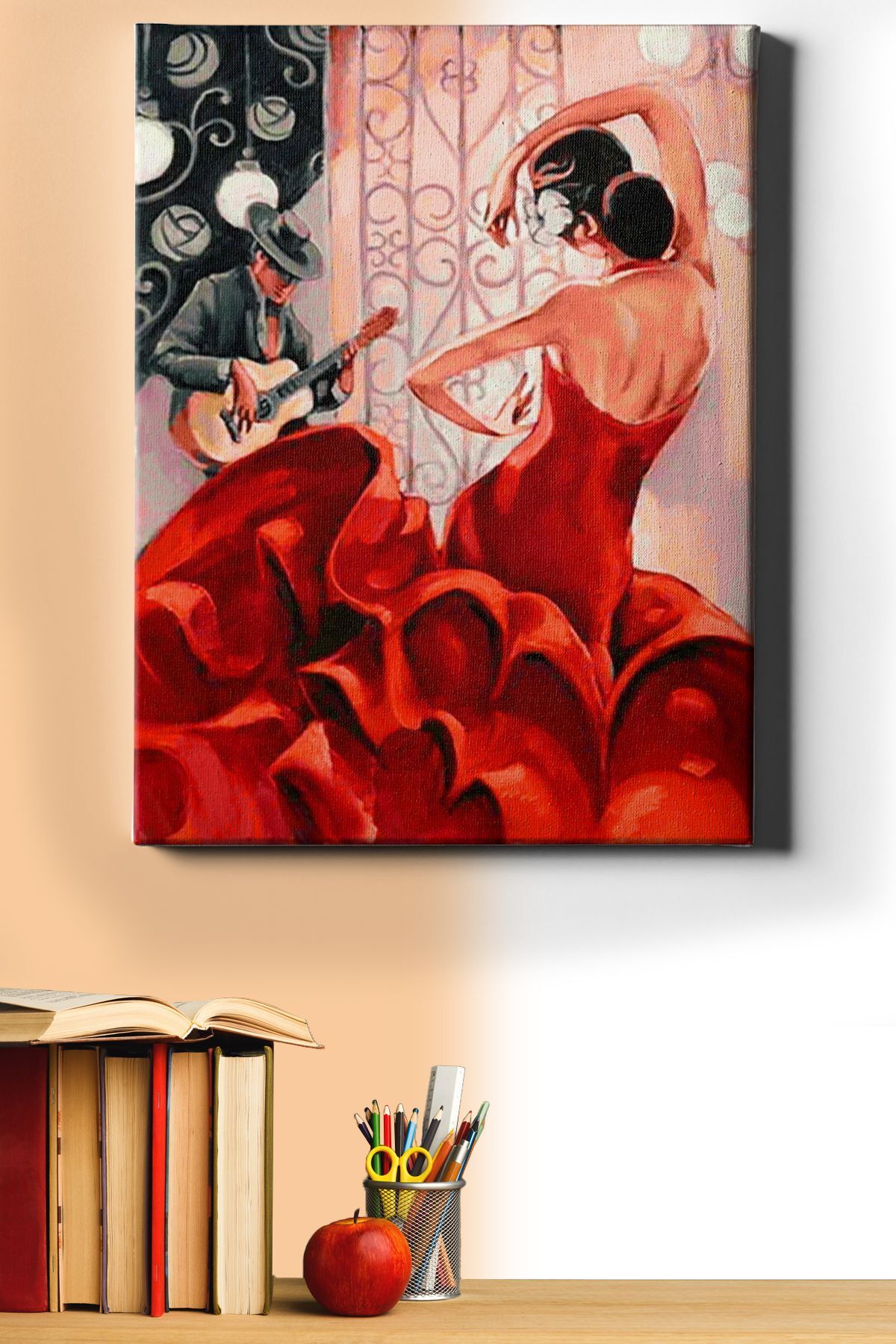 Sayılarla Boyama Seti Kasnaklı Çingene Dansı