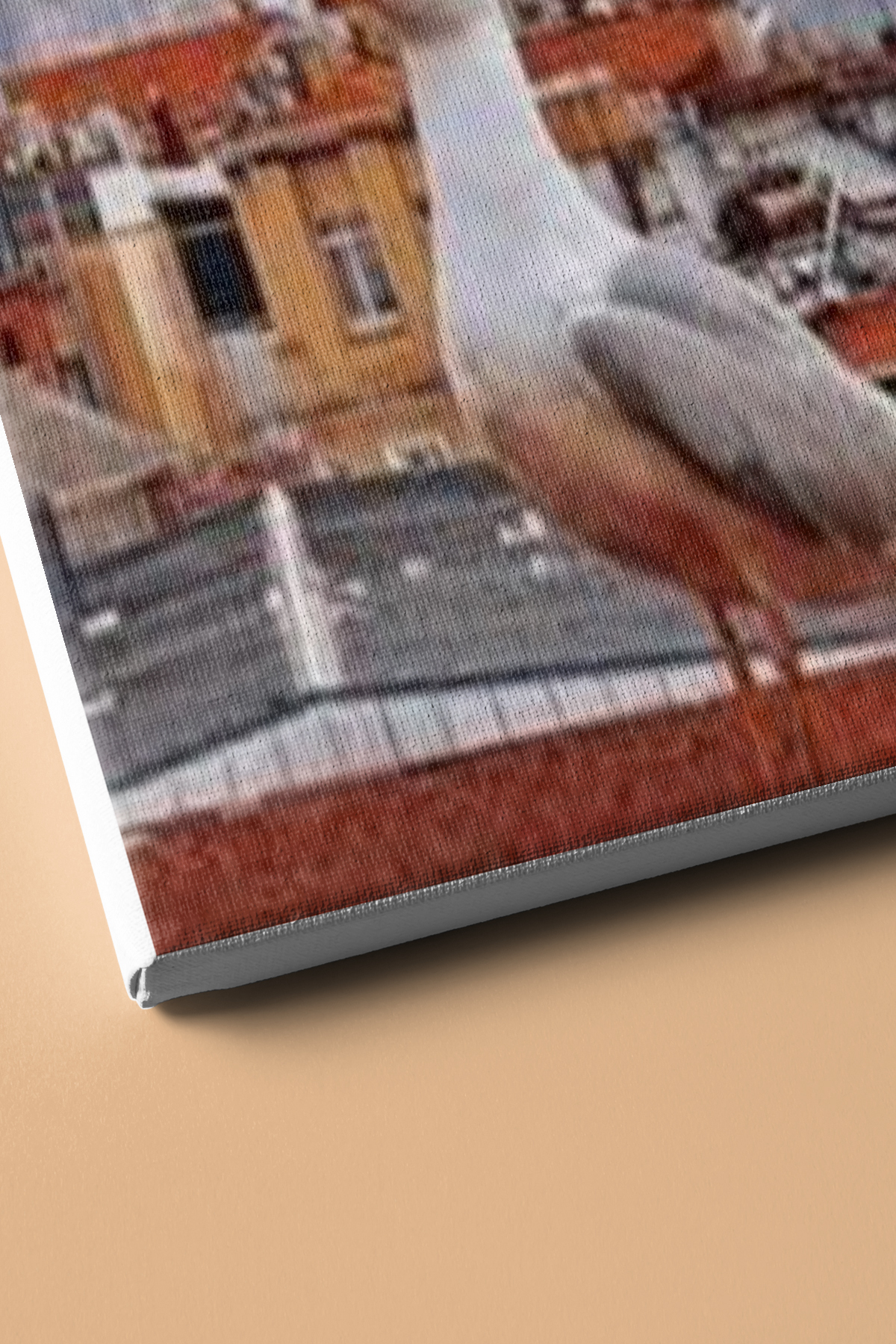 Galata Kulesi Ve Martı Sayılarla Boyama Seti Kasnaklı - Görsel 3