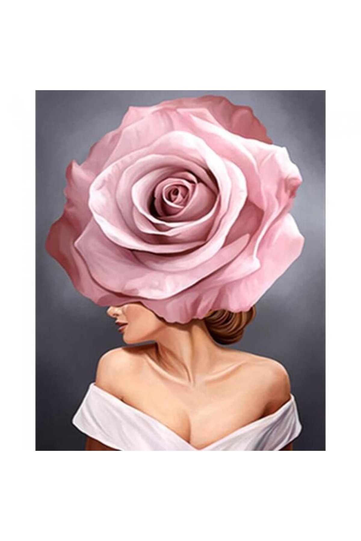 Sayılarla Boyama Seti Kasnaklı Gülün Asaleti