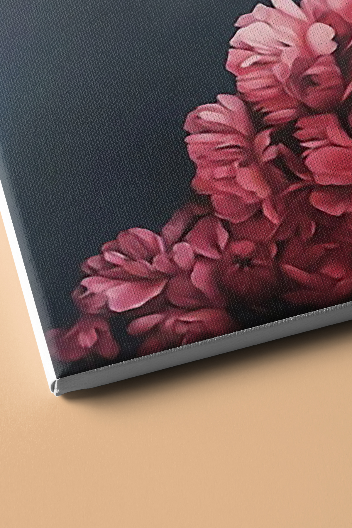 Çiçek Kadın 14 Sayılarla Boyama Seti Kasnaklı - Görsel 3