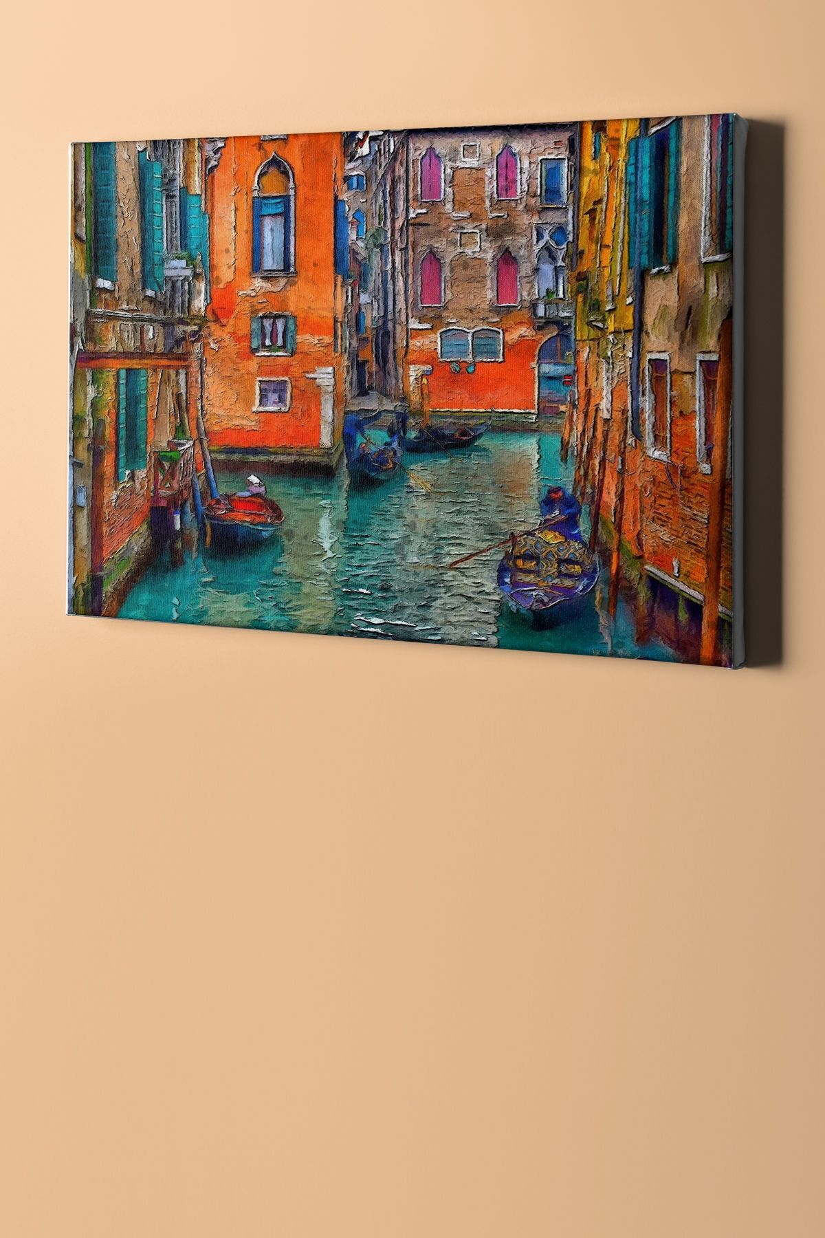 Gondol Gezisi 2 Sayılarla Boyama Seti Kasnaklı - Görsel 2