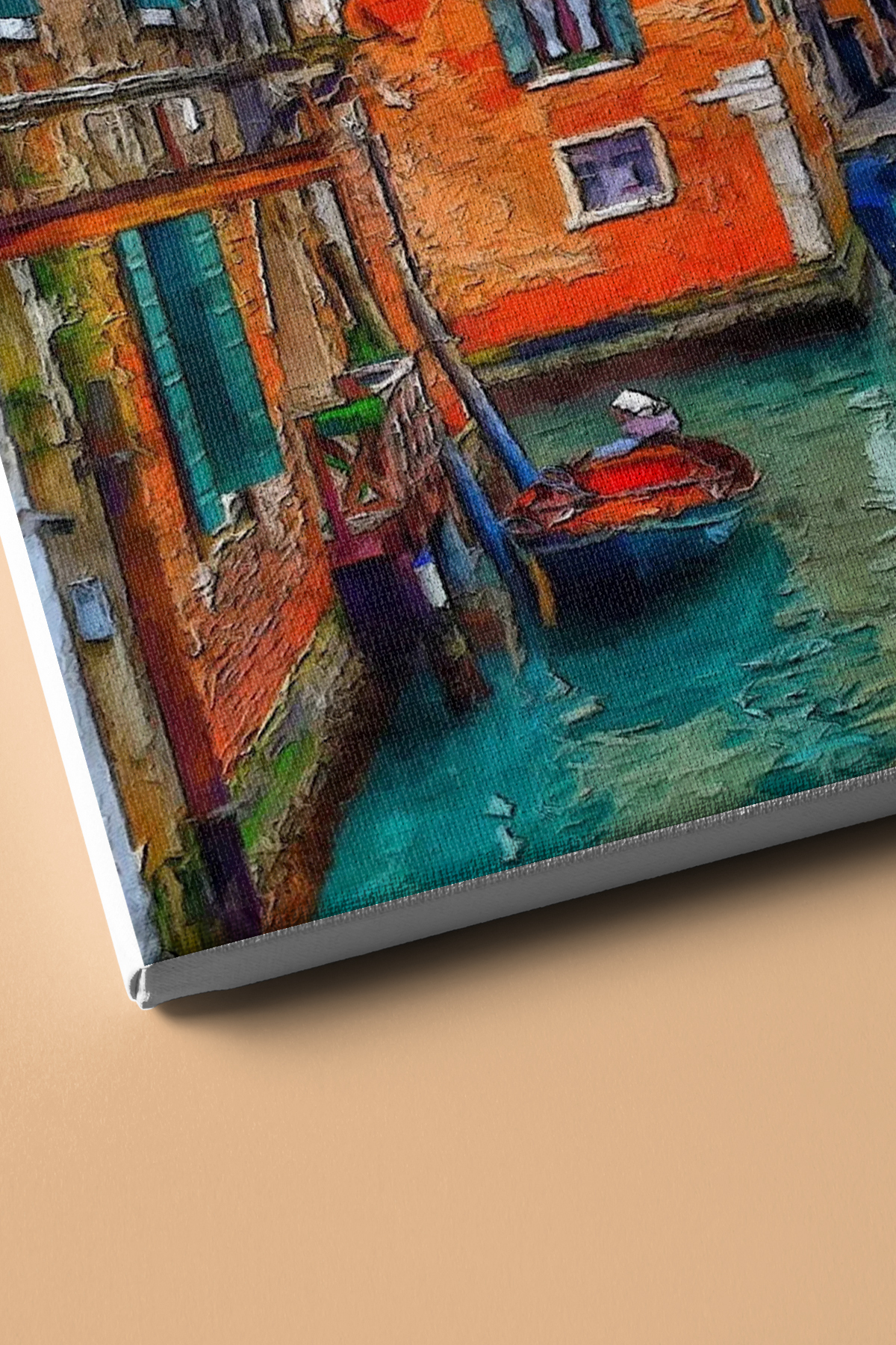 Gondol Gezisi 2 Sayılarla Boyama Seti Kasnaklı - Görsel 3