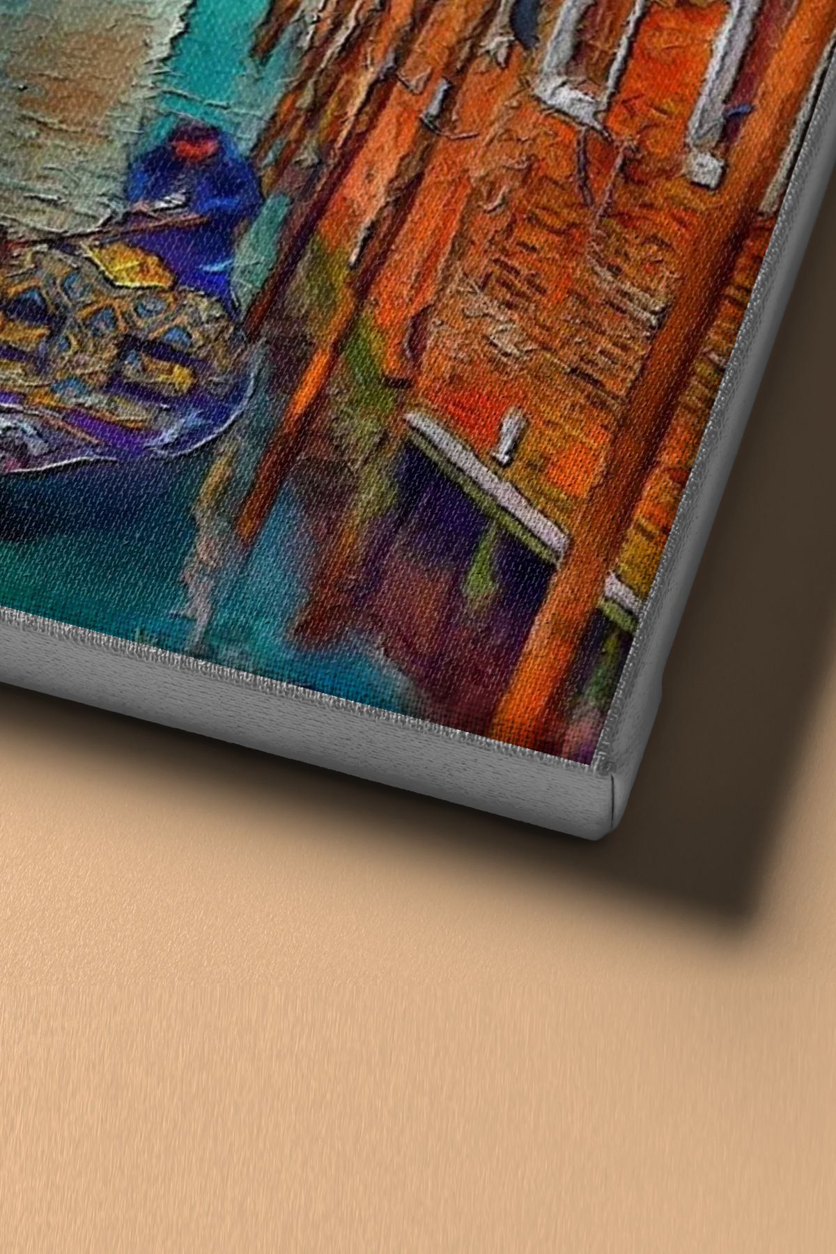 Gondol Gezisi 2 Sayılarla Boyama Seti Kasnaklı - Görsel 4