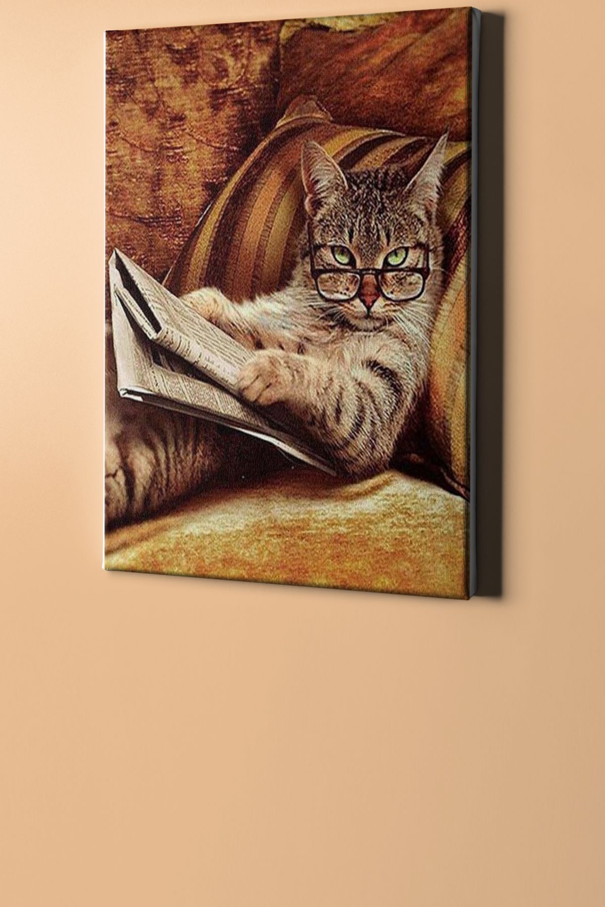 Keyfekeder Kedi Sayılarla Boyama Seti Kasnaklı - Görsel 2