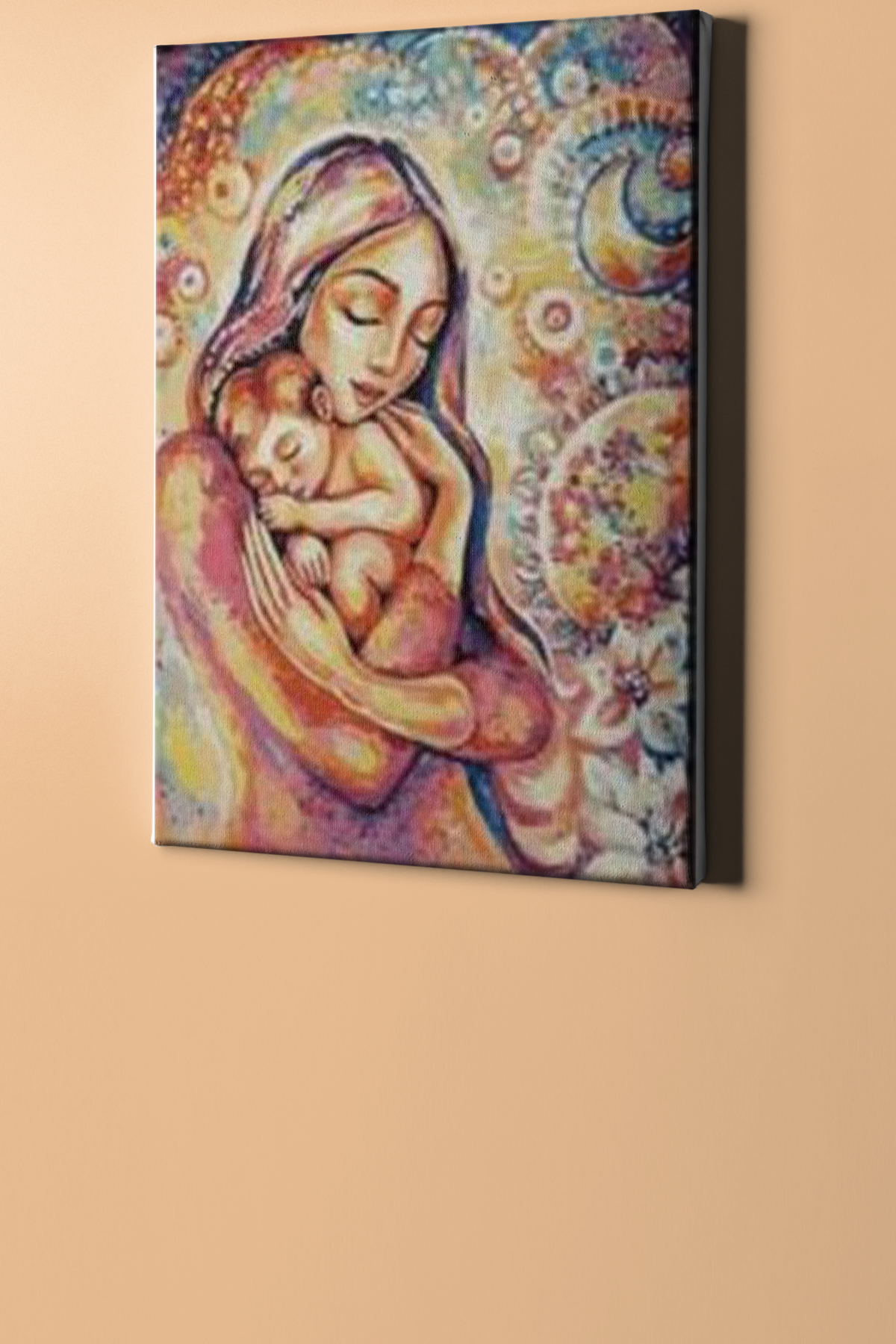 Sonsuz Sevgi Sayılarla Boyama Seti Kasnaklı - Görsel 2