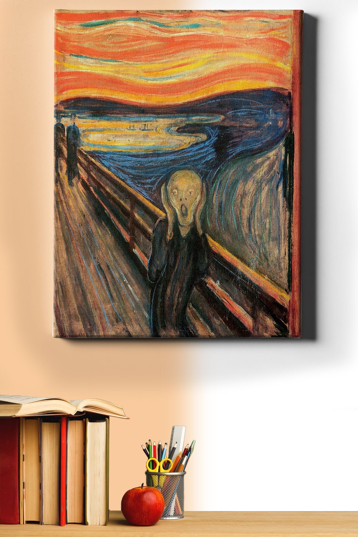 Çığlık Sayılarla Boyama Seti Kasnaklı