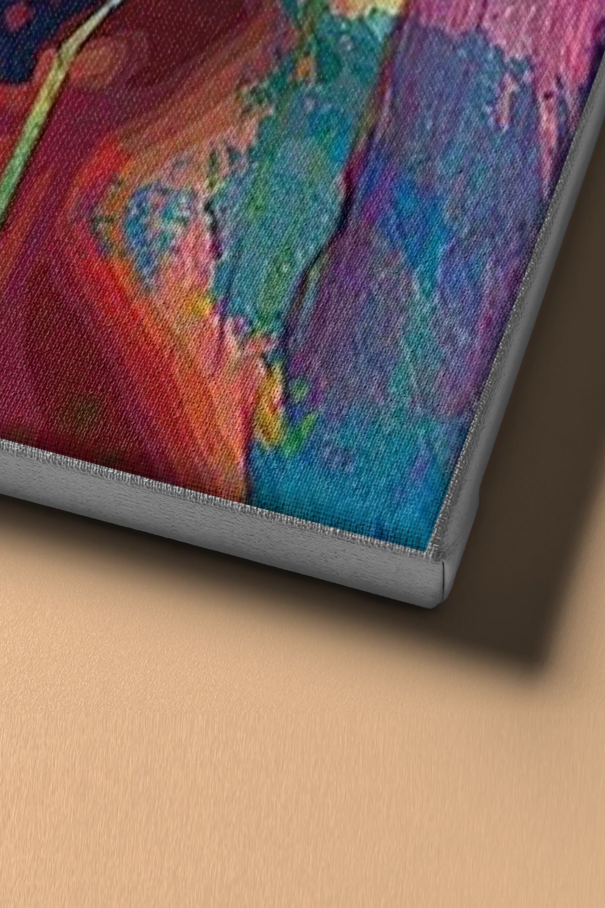 Afrikalı Güzel 6 Sayılarla Boyama Seti Kasnaklı - Görsel 4