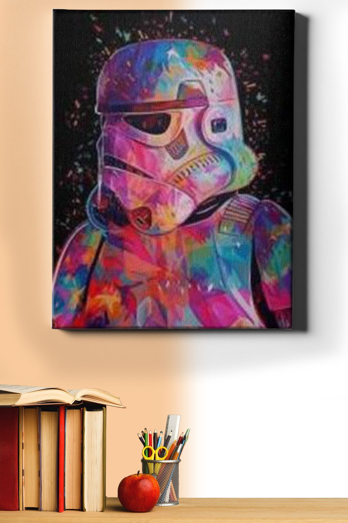 Starwars Yoda Sayılarla Boyama Seti Kasnaklı