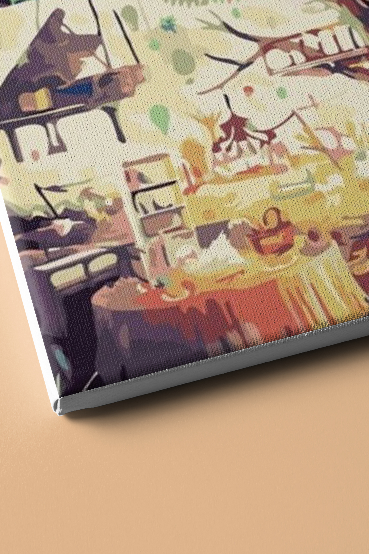 Gizemli Ağaç Sayılarla Boyama Seti Kasnaklı - Görsel 3