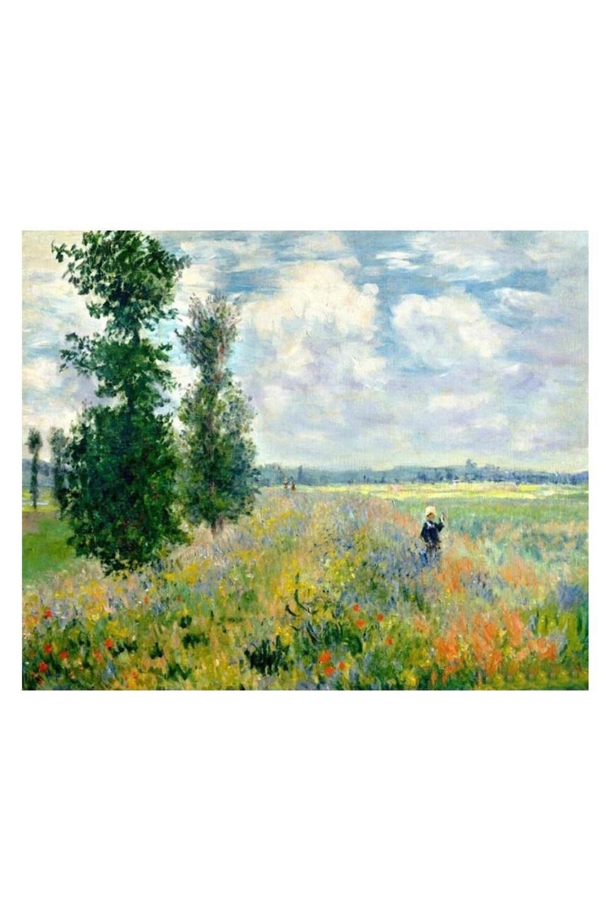 Monet Hashas Bahçesi Sayılarla Boyama Seti Kasnaklı