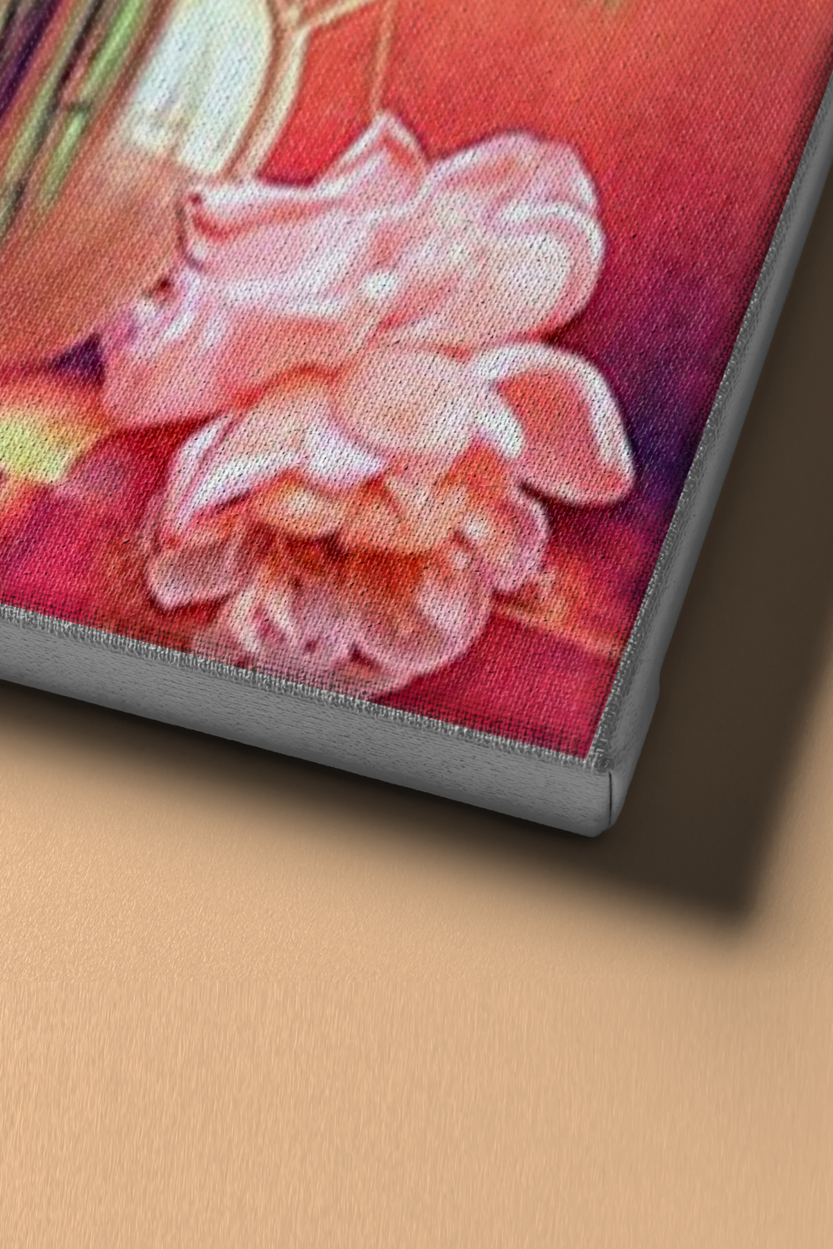 Bir Demet Sakayık Renkli Sayılarla Boyama Seti Kasnaklı - Görsel 4