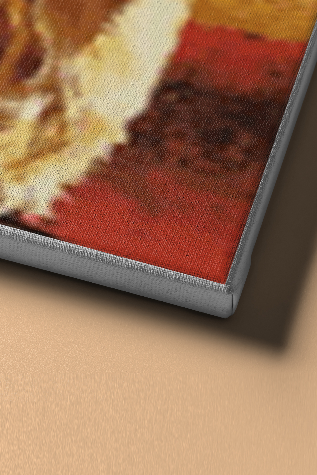 Baba Oğul Aslan Sayılarla Boyama Seti Kasnaklı - Görsel 4