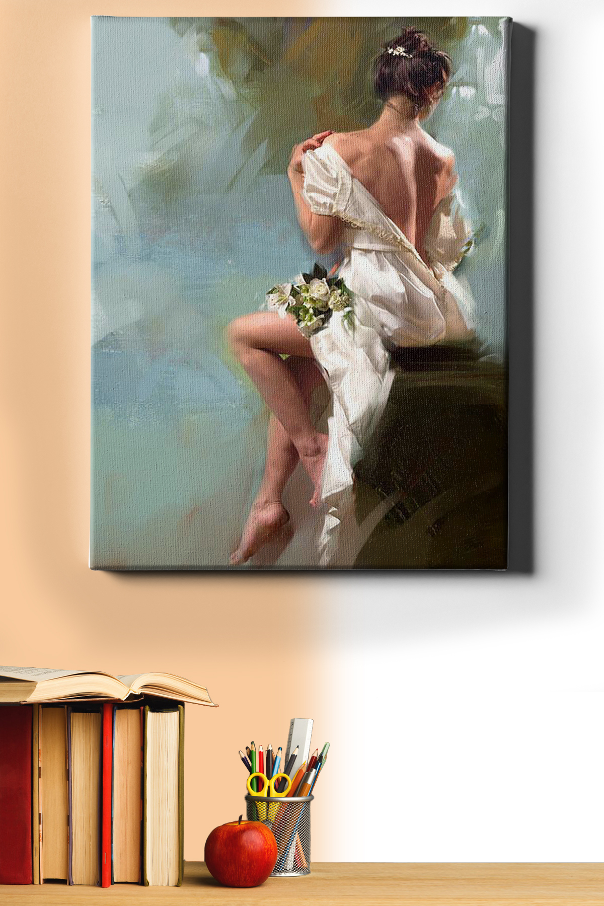 Sayılarla Boyama Seti Kasnaklı Gelin