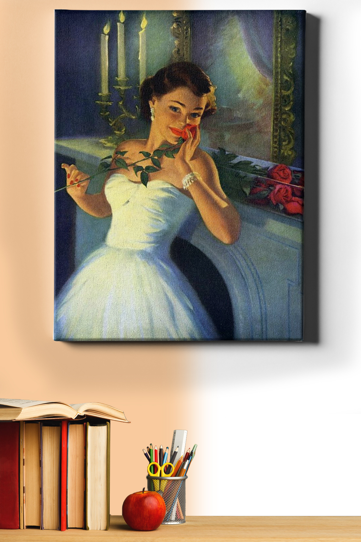 Sayılarla Boyama Seti Kasnaklı Gelin Ve Gül