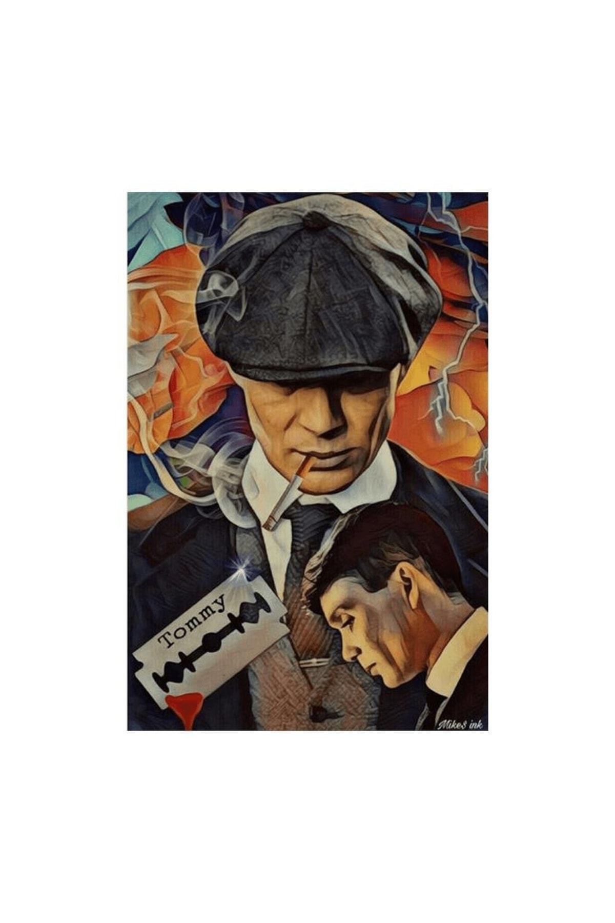 Thomas Shelby Sayılarla Boyama Seti Kasnaklı