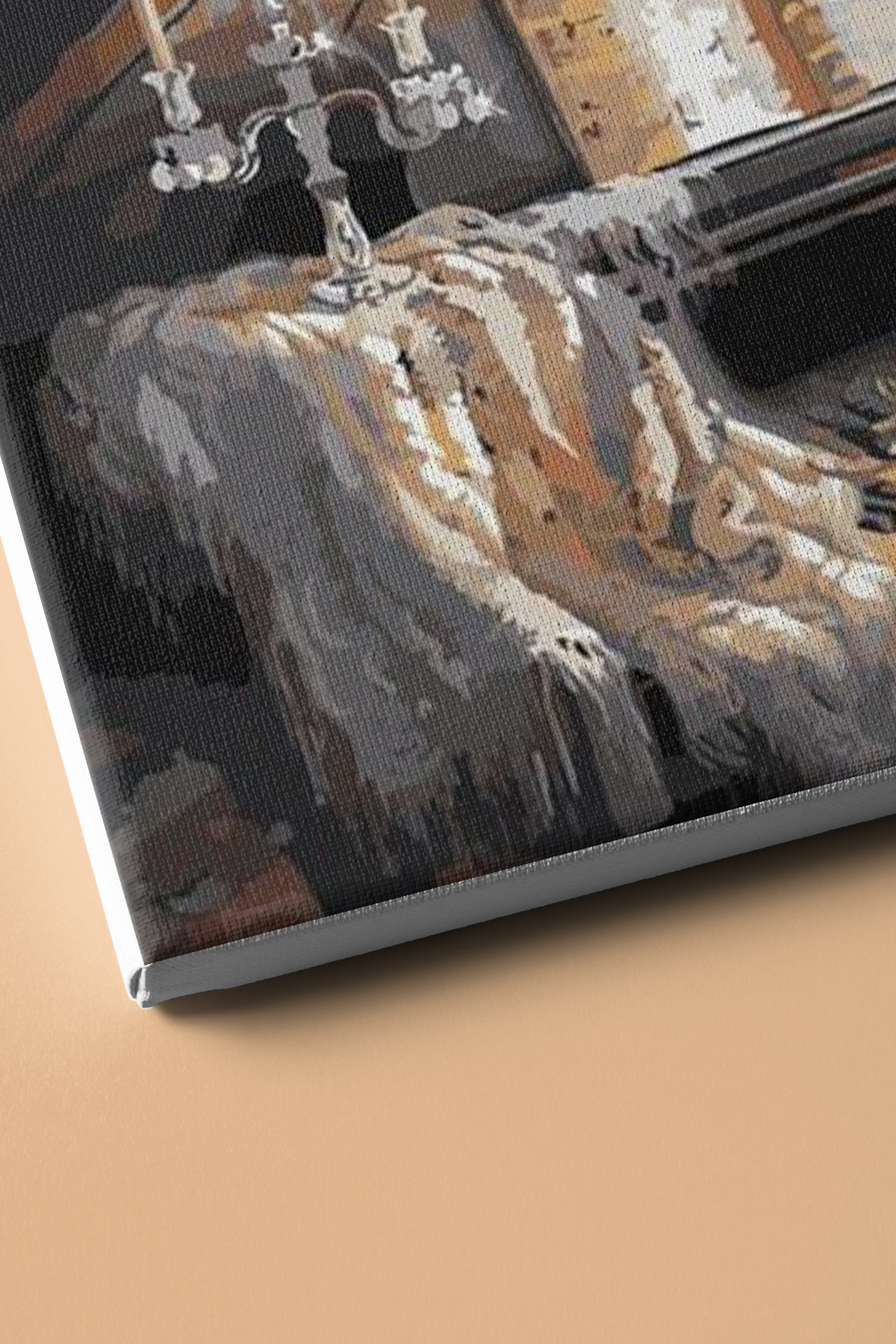 Mumlar Ve Piyano Sayılarla Boyama Seti Kasnaklı - Görsel 3