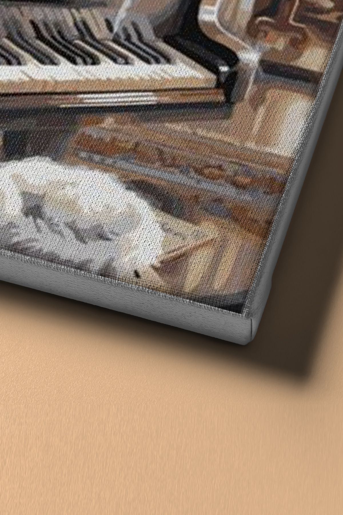 Mumlar Ve Piyano Sayılarla Boyama Seti Kasnaklı - Görsel 4