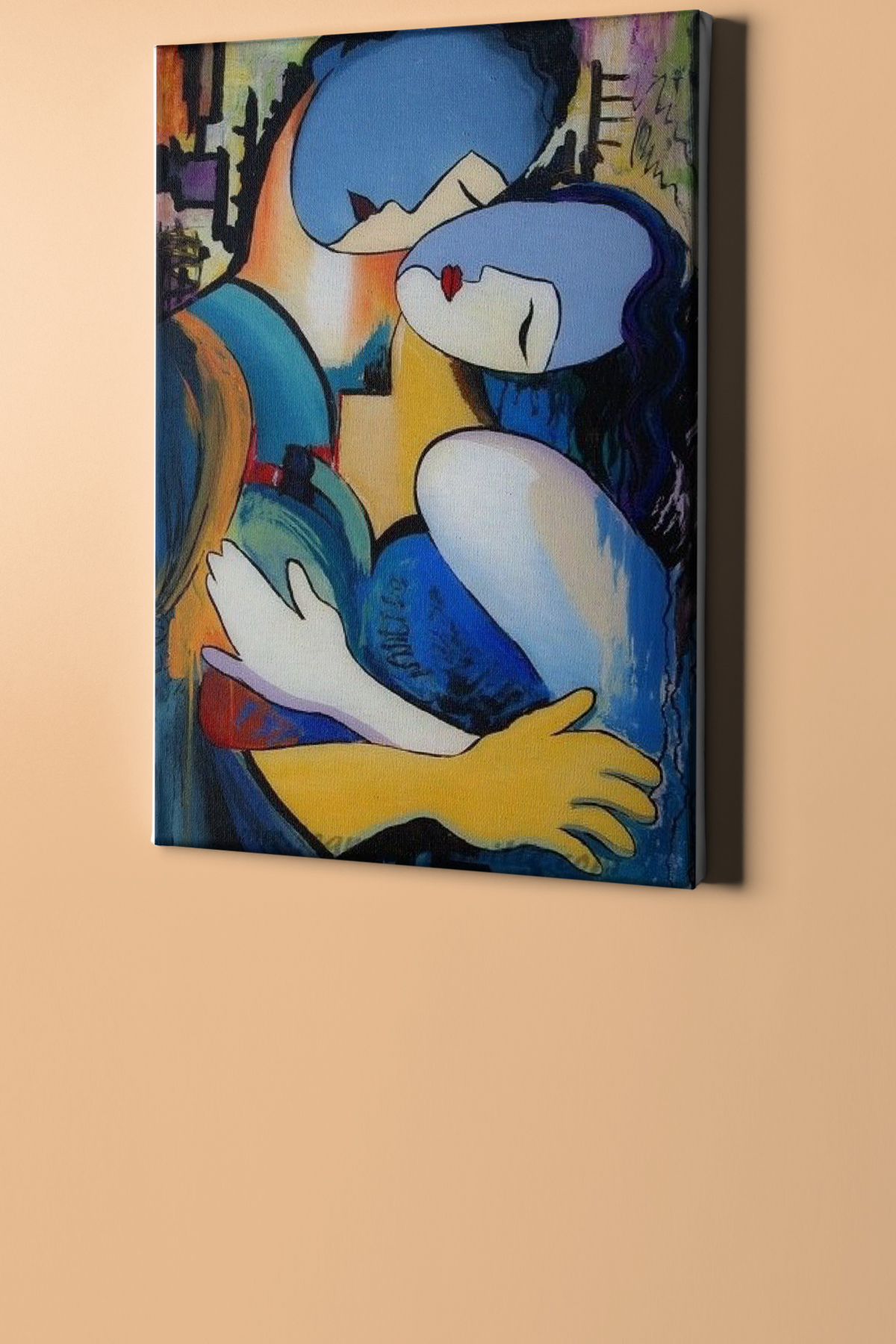 Sayılarla Boyama Seti Çerçeveli Kasnaklı Sevgilim 2 - Görsel 2