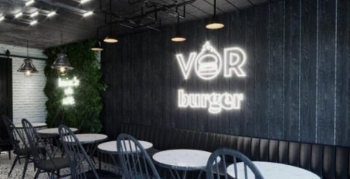 VOR BURGER'de Moto Kurye