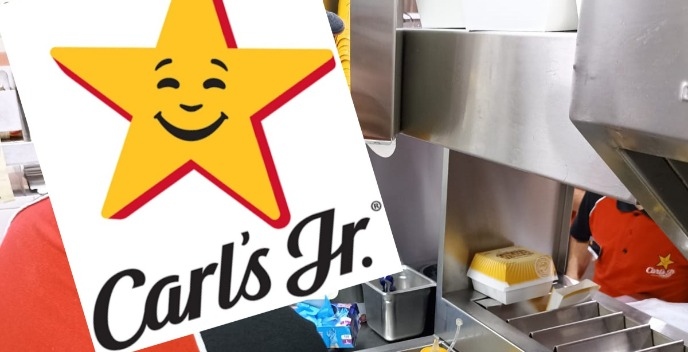 Carls jr moto kurye
