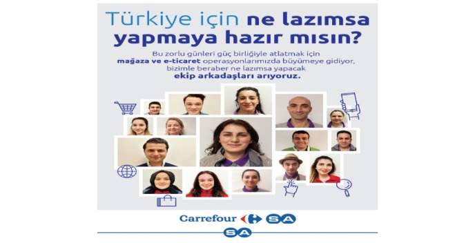 İstanbul Kadıköy Selamiçeşme CarrefourSA-Mağaza Görevlisi