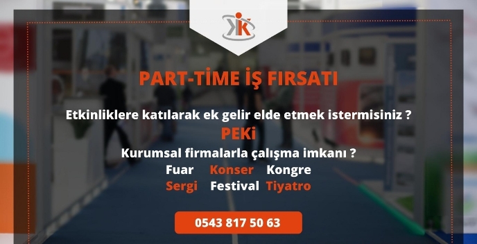 Part-time Etkinlik ve Organizasyon Görevlisi ( Host-Hostes)