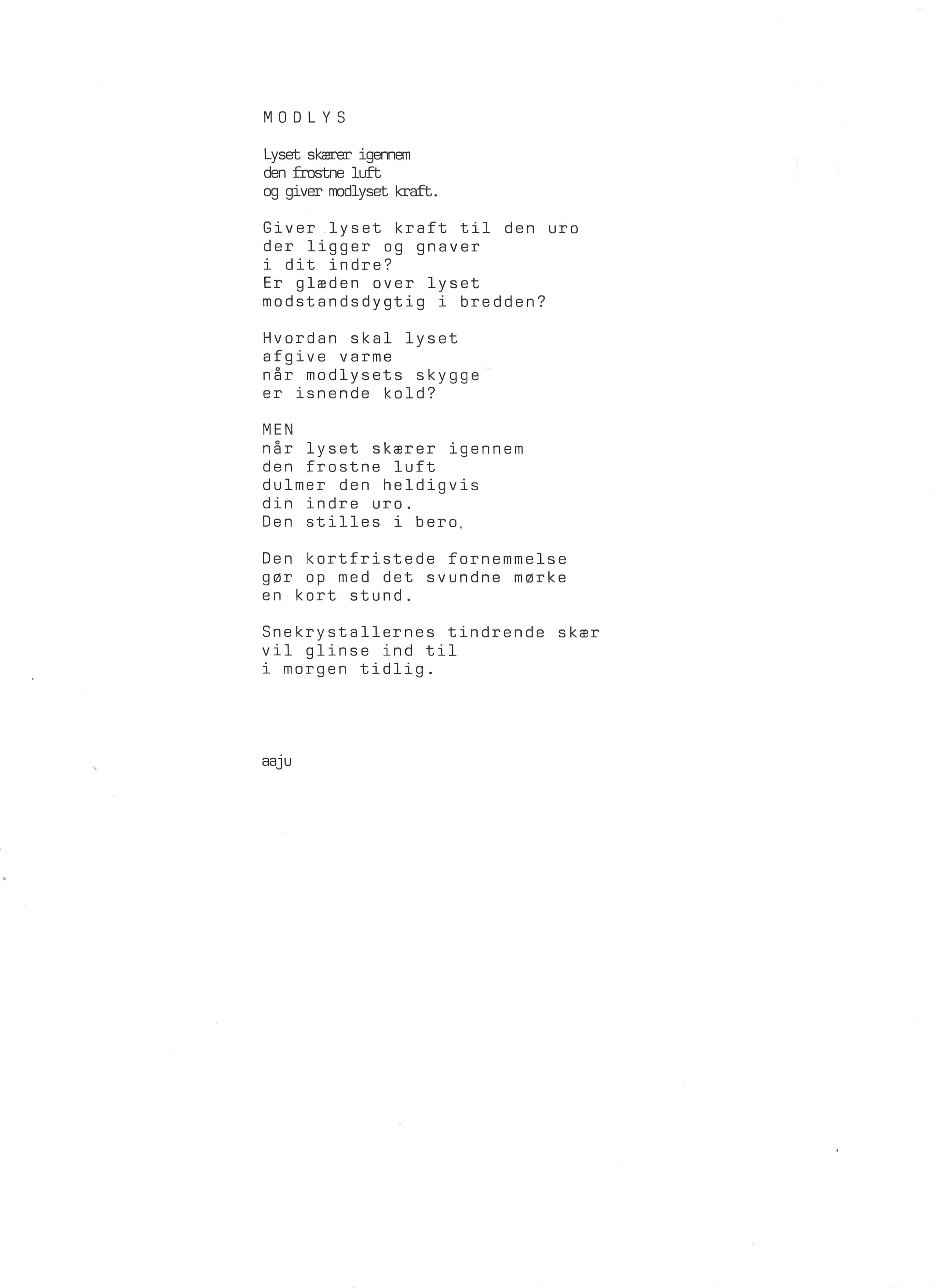 I kulde - Sorø 1964