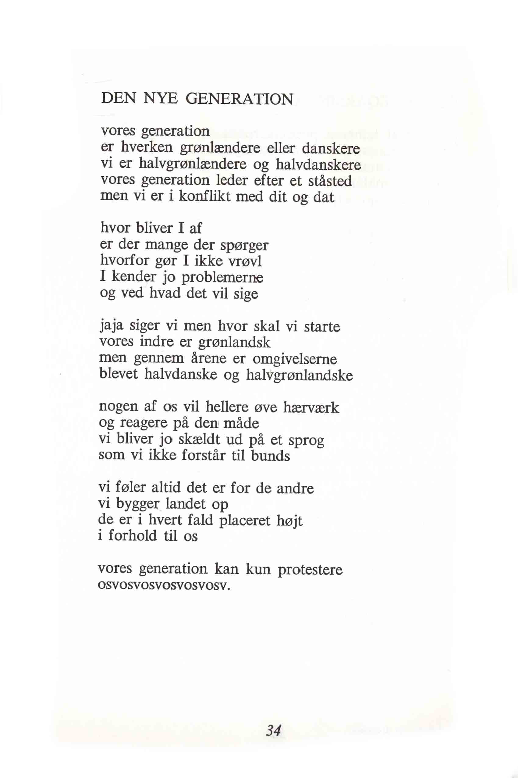 balladen om identiteten - en ubeskrivelig ballade fra Havets Mor itl Halleluja Mor Danmark