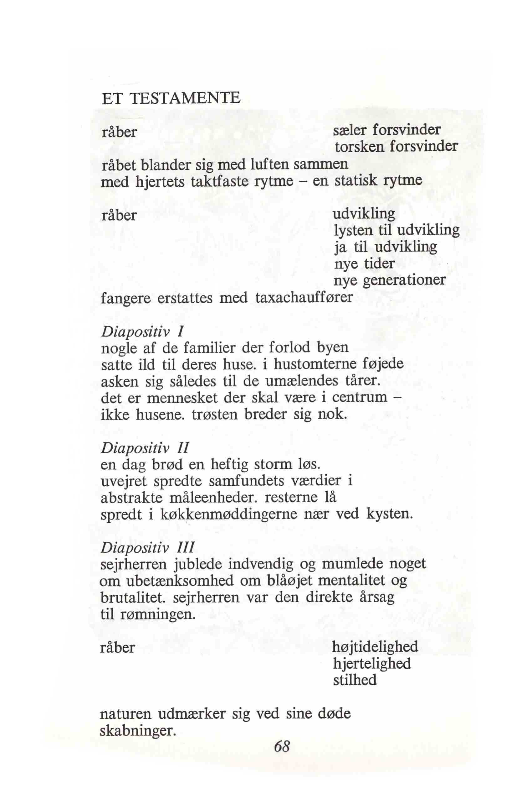balladen om identiteten - en ubeskrivelig ballade fra Havets Mor itl Halleluja Mor Danmark