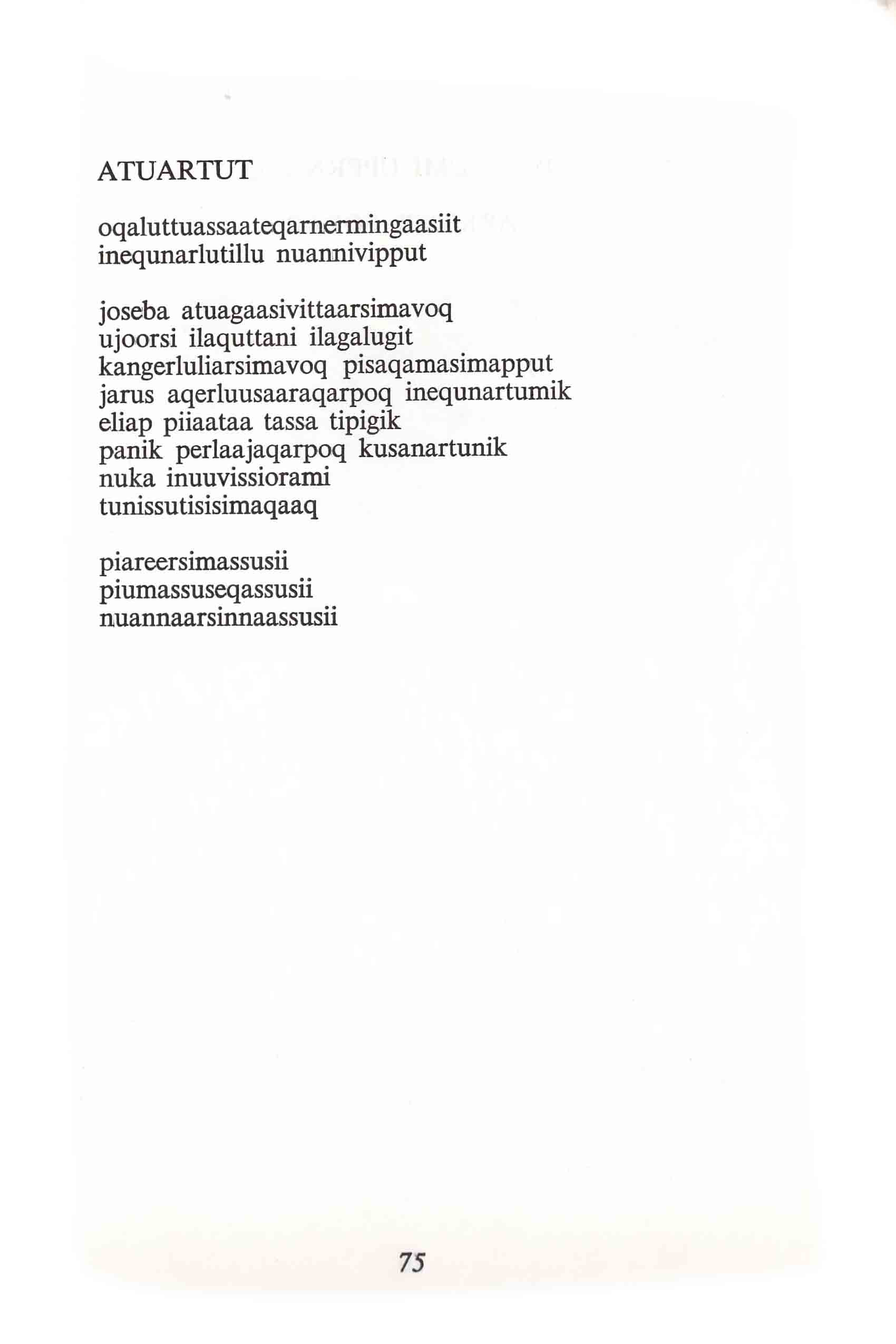 balladen om identiteten - en ubeskrivelig ballade fra Havets Mor itl Halleluja Mor Danmark