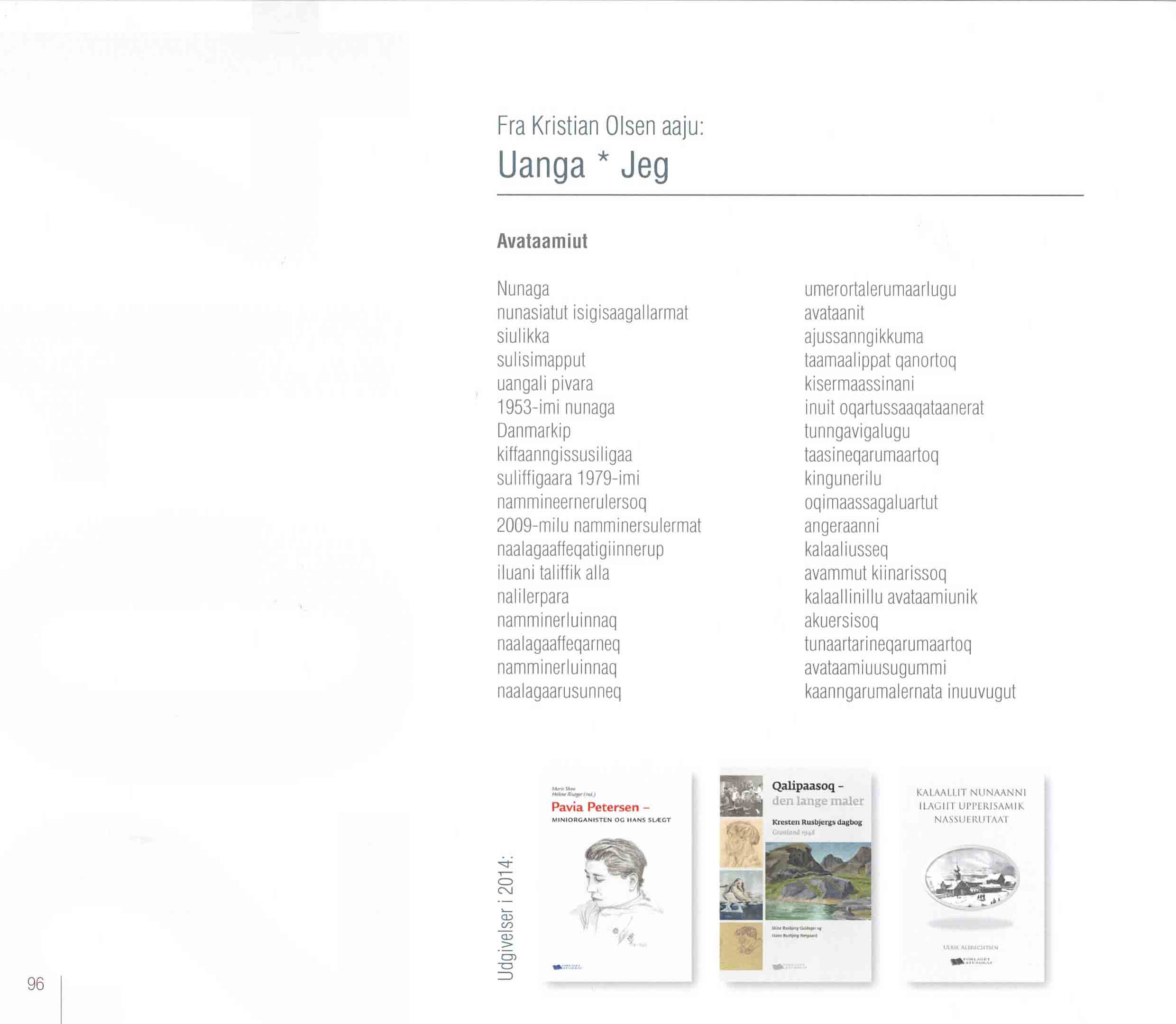 Forlaget Atuagkat 20 År