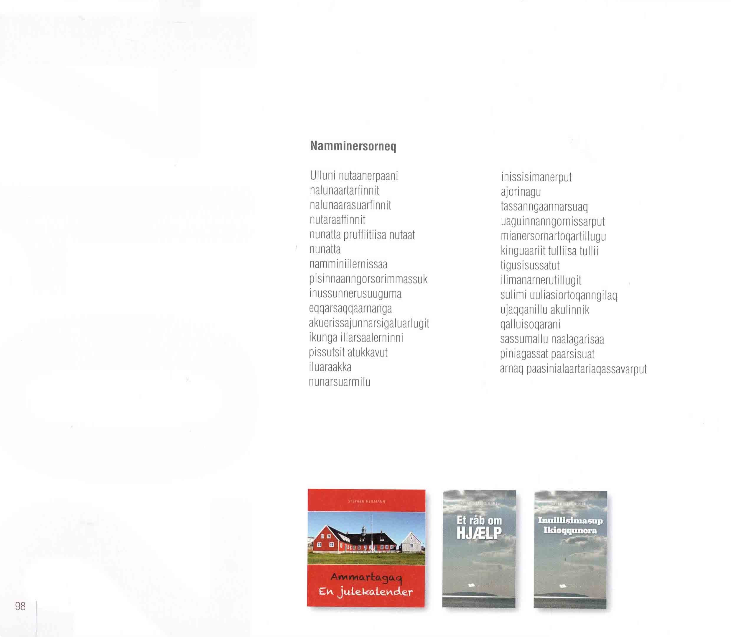 Forlaget Atuagkat 20 År