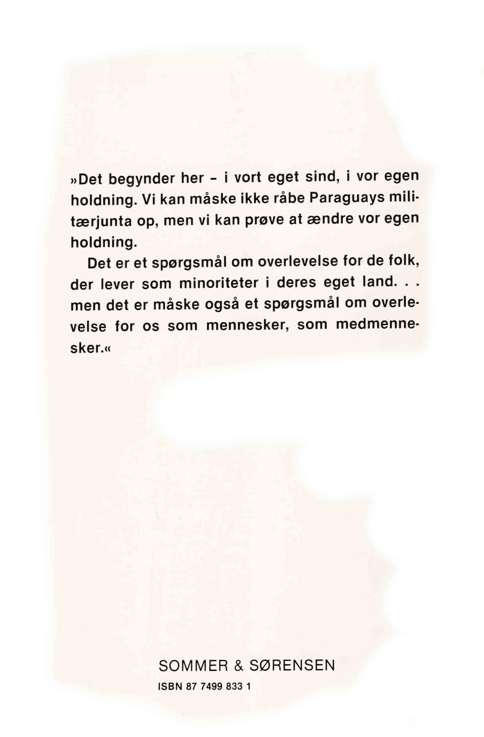 Den 4. verden - et spørgsmål om overlevelse