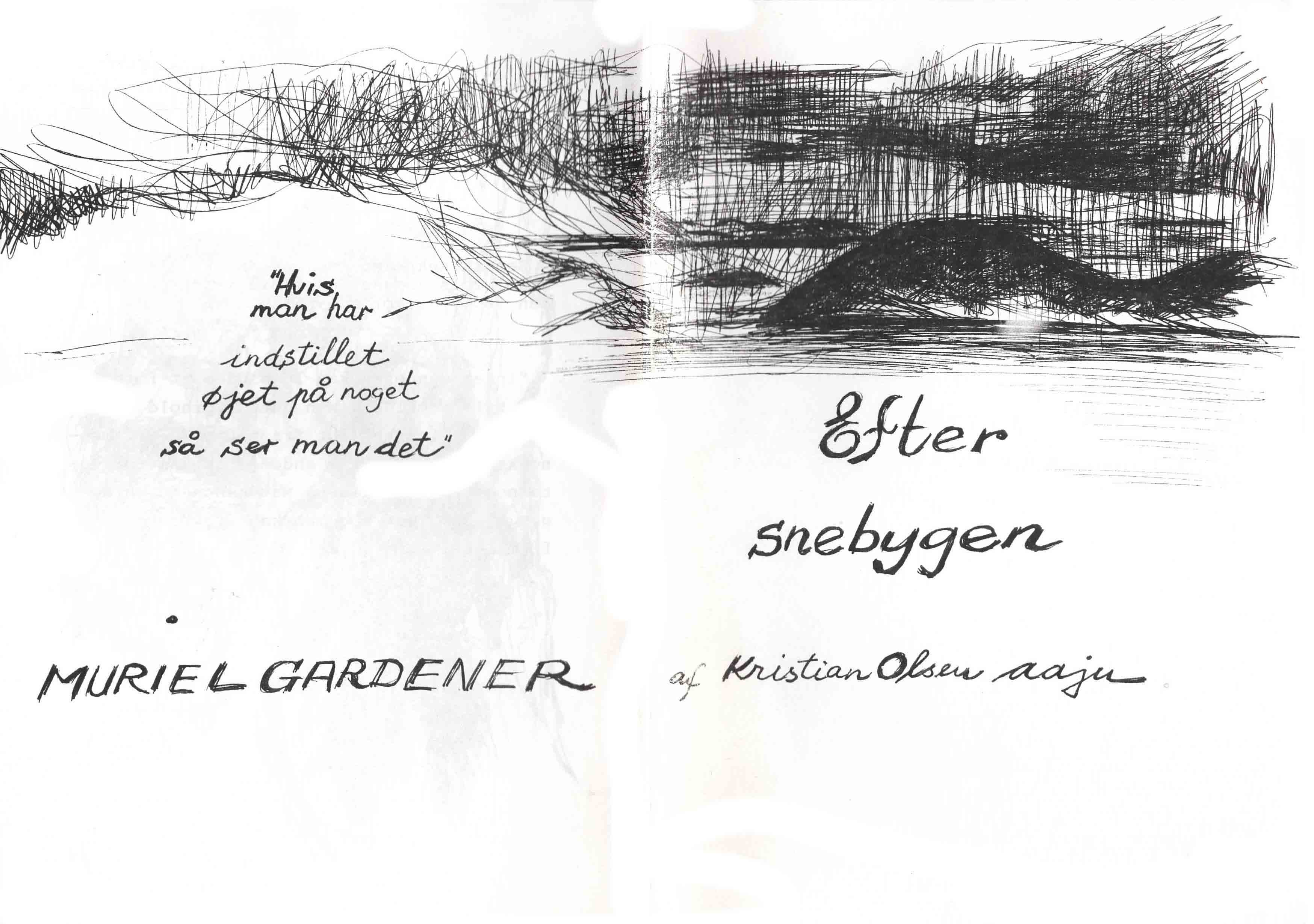 Efter snebygen